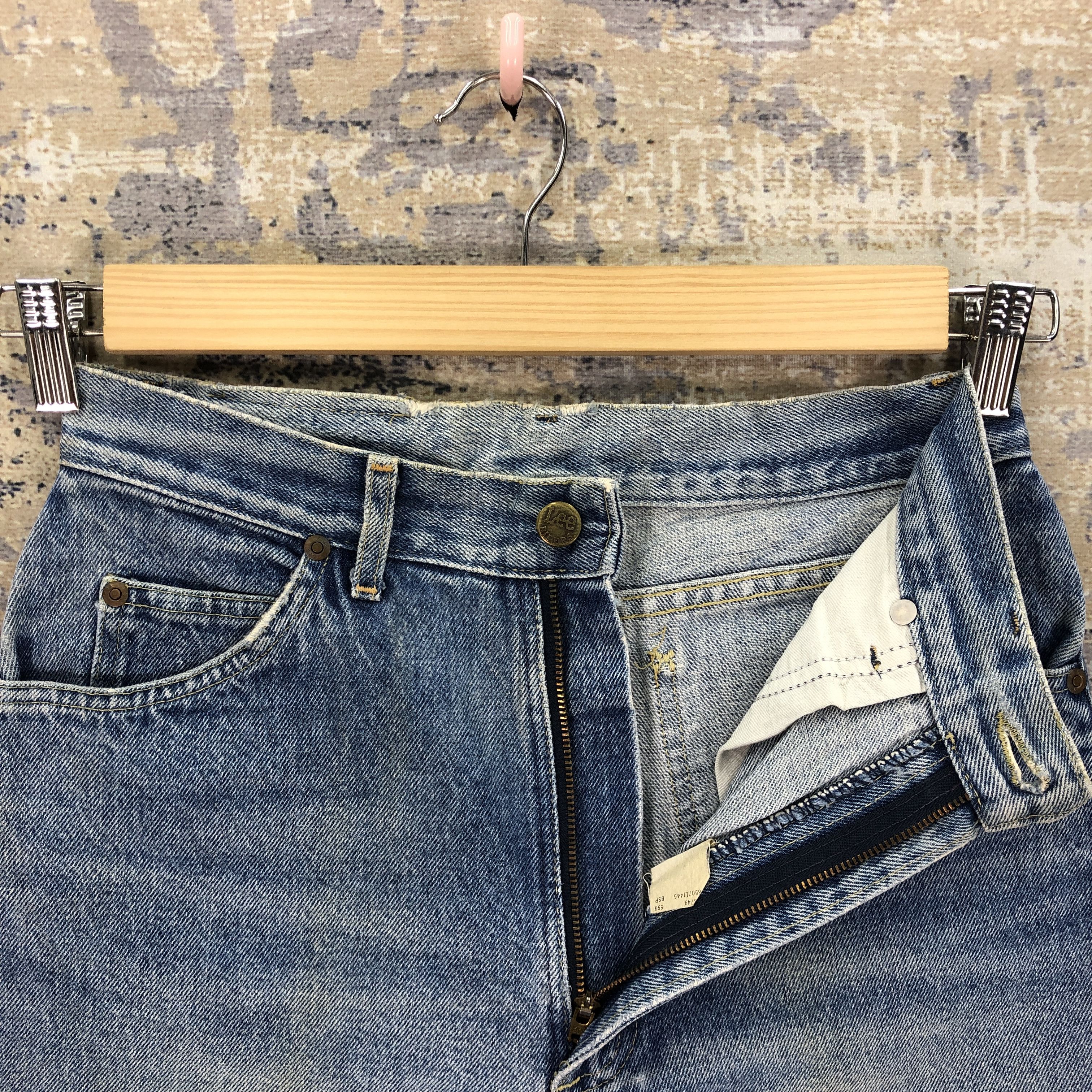 Lee Vintage 80's Lee Riders Light Wash Jeans Lee Faded Denim Size 26" / US 2 / IT 38 - 5 Thumbnail