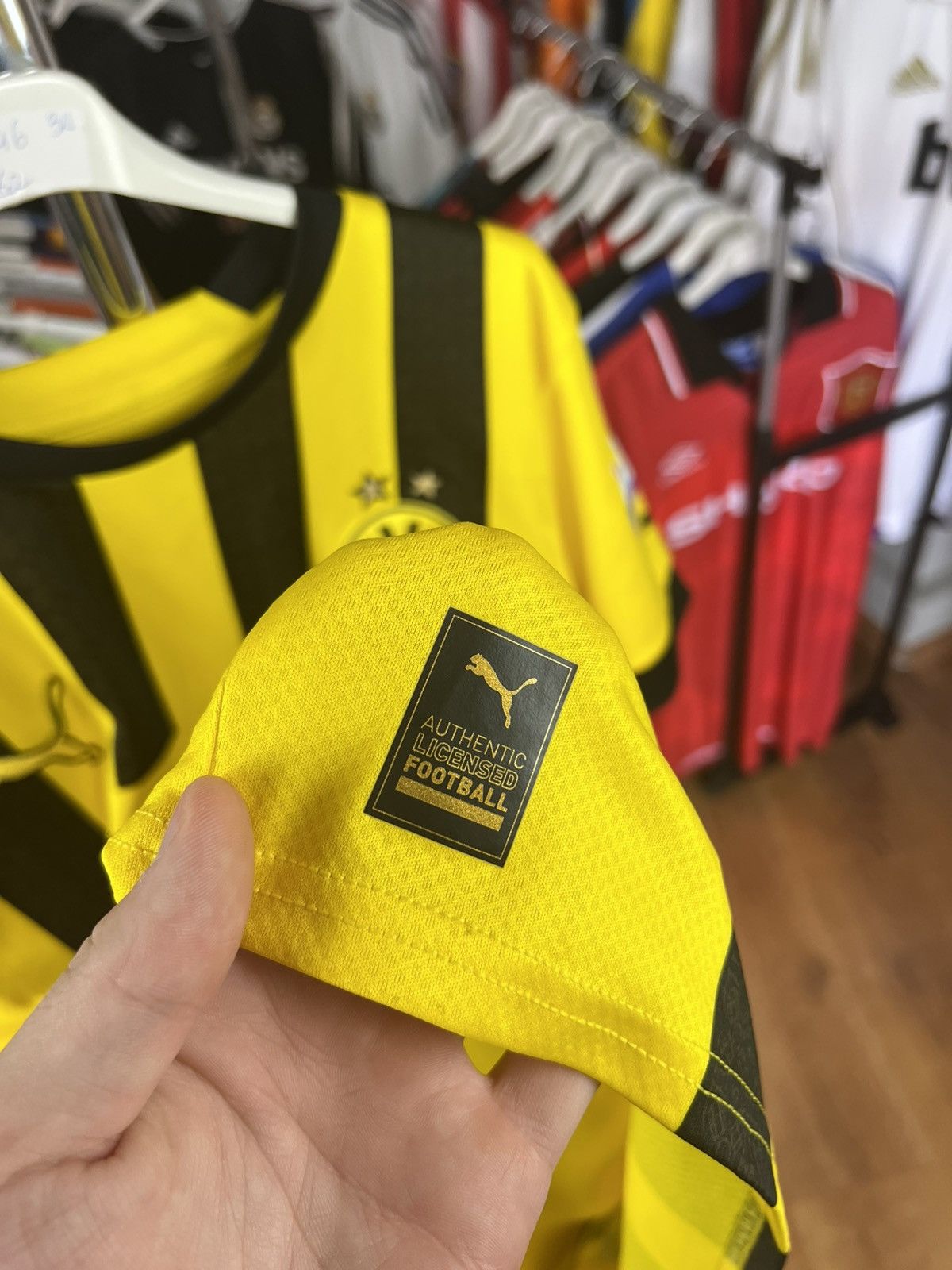 Puma Soccer Jersey Puma Borussia Dortmund 2022/23 Bellingham #22 Size US L / EU 52-54 / 3 - 7 Thumbnail