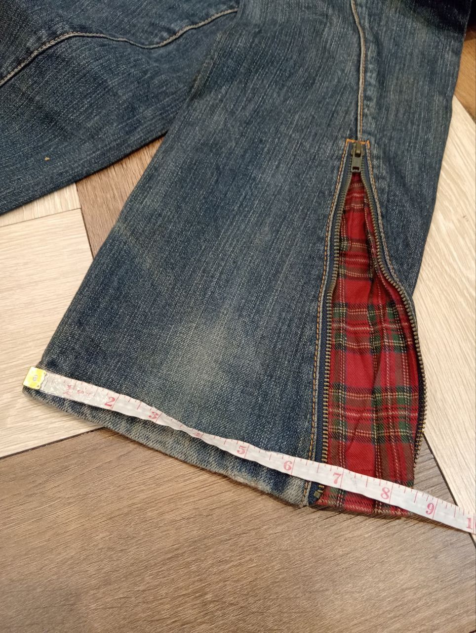 Morgan Homme MORGAN HOMME ANKLE ZIP BLUE DENIM JEANS Size US 32 / EU 48 - 22 Thumbnail