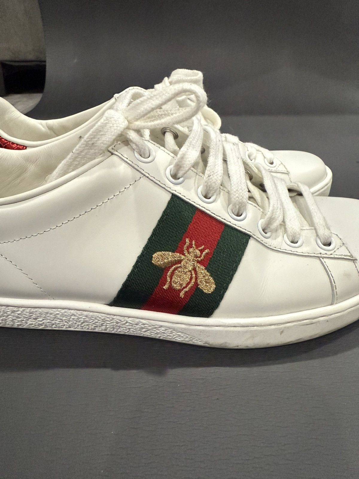 Gucci Gucci ace embroidered bee Size US 8 / IT 38 - 6 Thumbnail