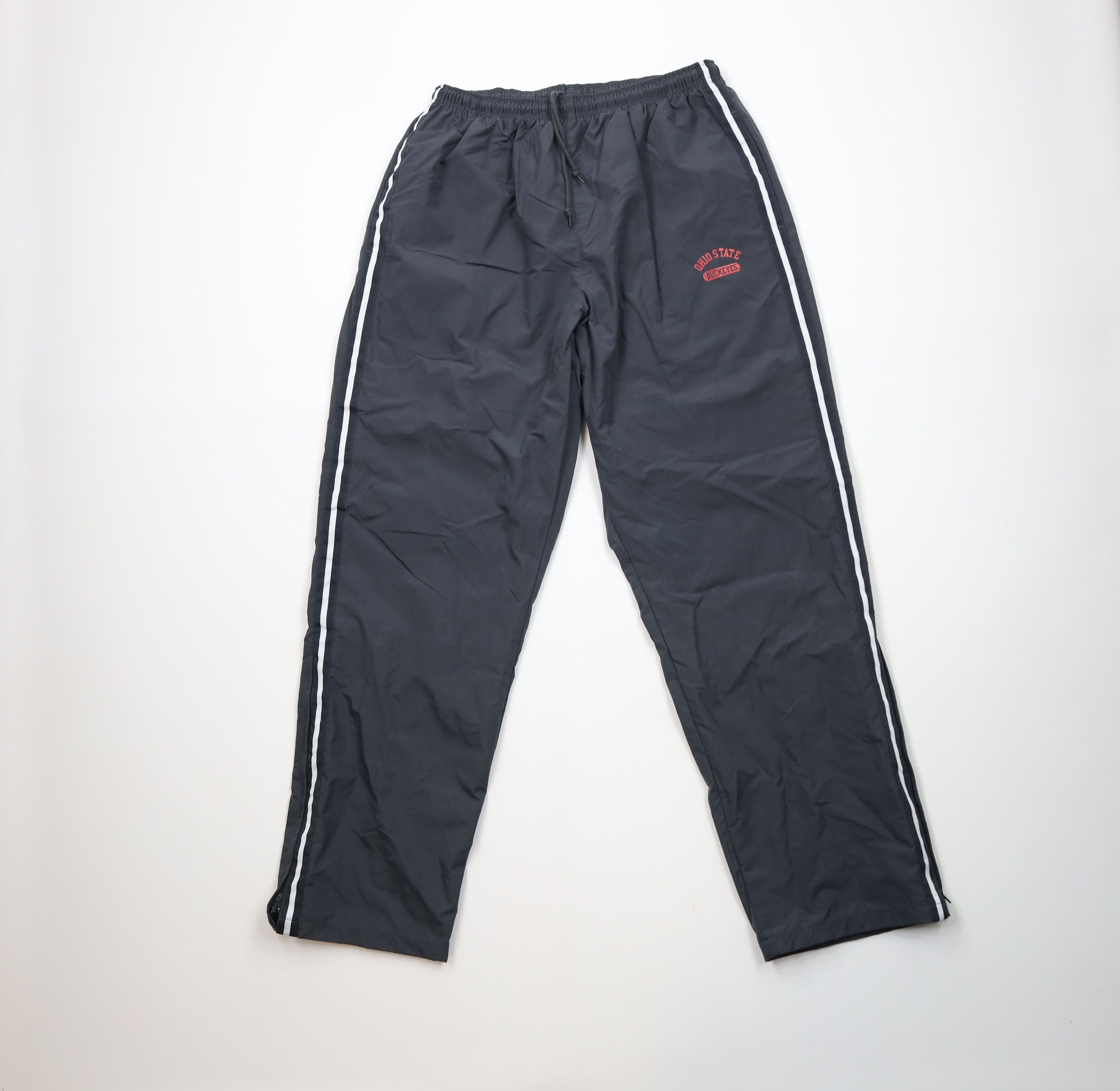 Vintage Vintage 90s Ohio State University Lined Windbreaker Pants Size US 36 / EU 52 - 1 Thumbnail