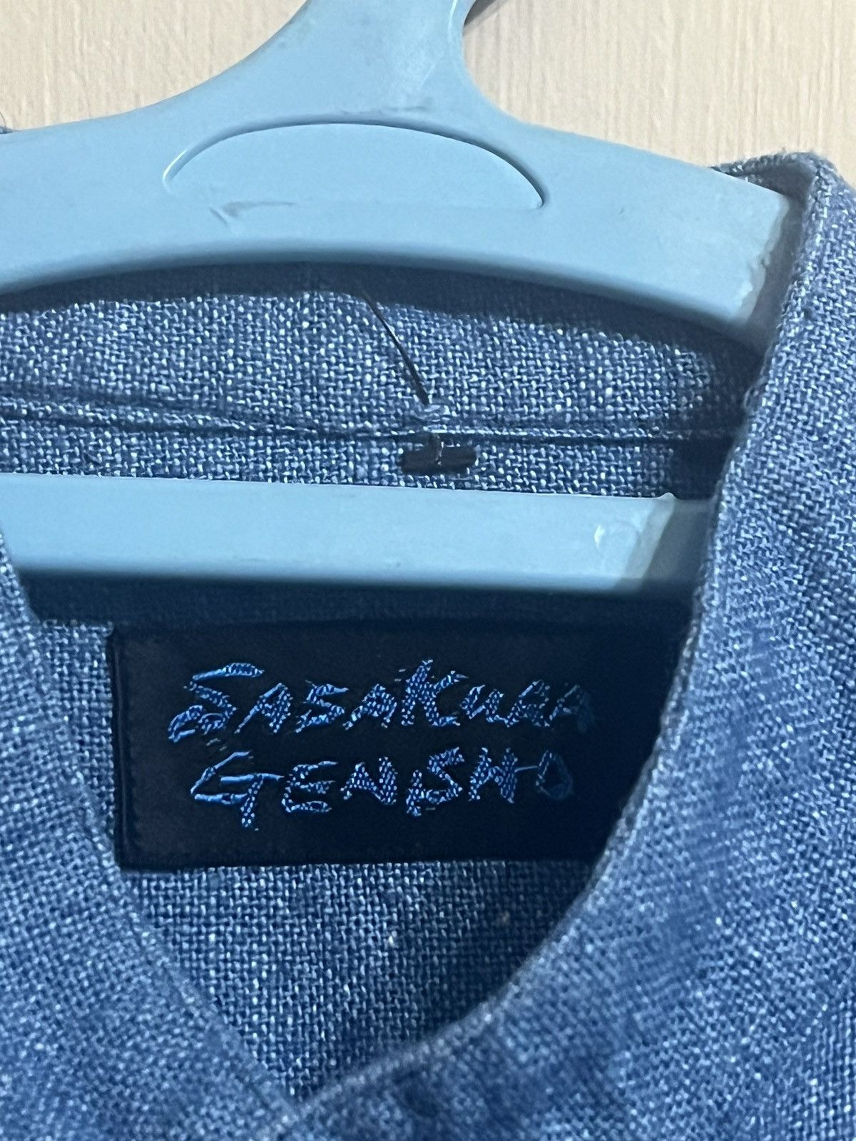 Blue Blue Japan × Indigo × Japanese Brand Vintage Sasakura Gensho Japan indigo button ups Size US M / EU 48-50 / 2 - 7 Thumbnail