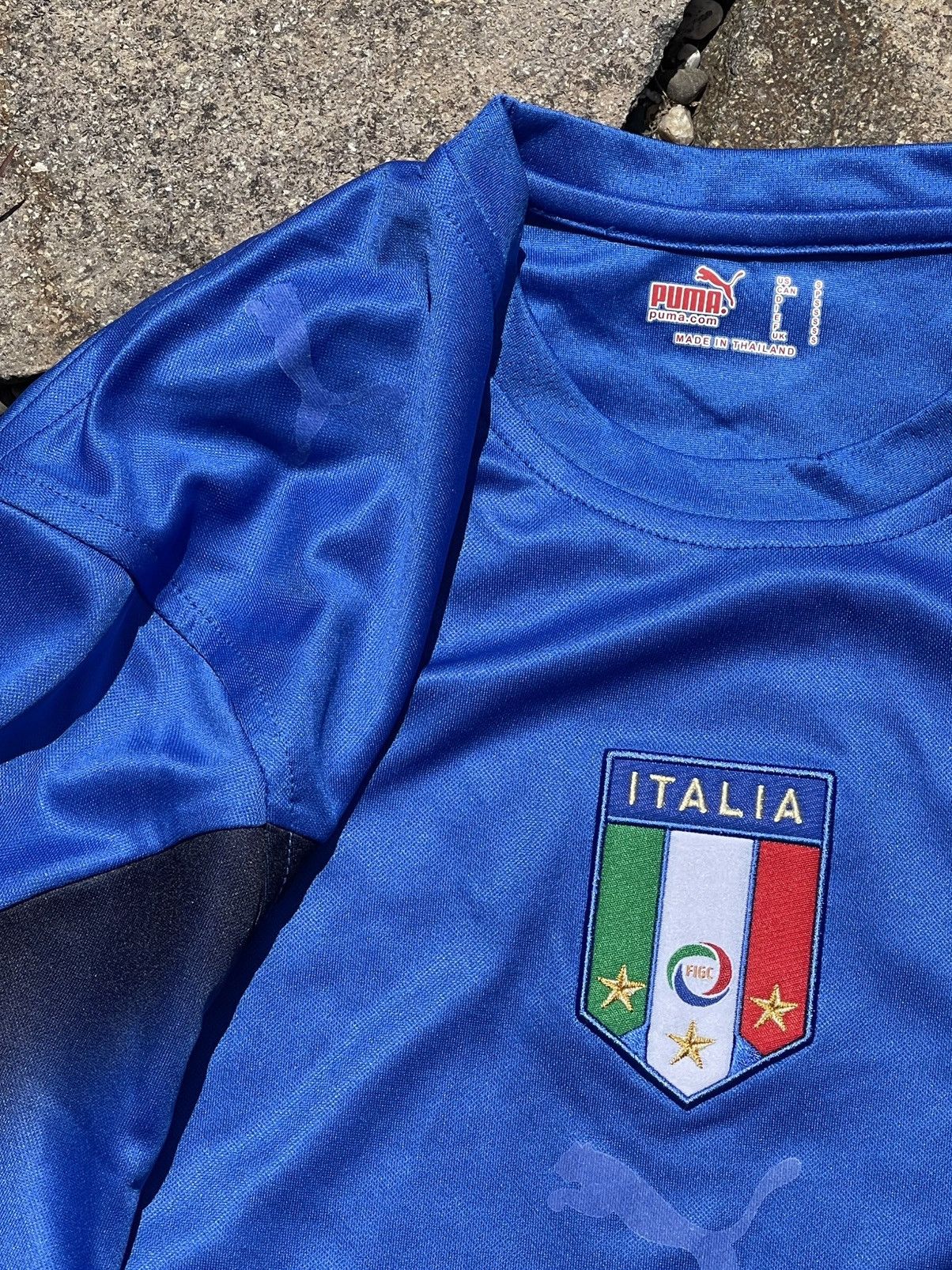 Neil Barrett × Puma 2005 Puma Italy Vintage soccer jersey Neil Barrett Italia Size US S / EU 44-46 / 1 - 11 Thumbnail