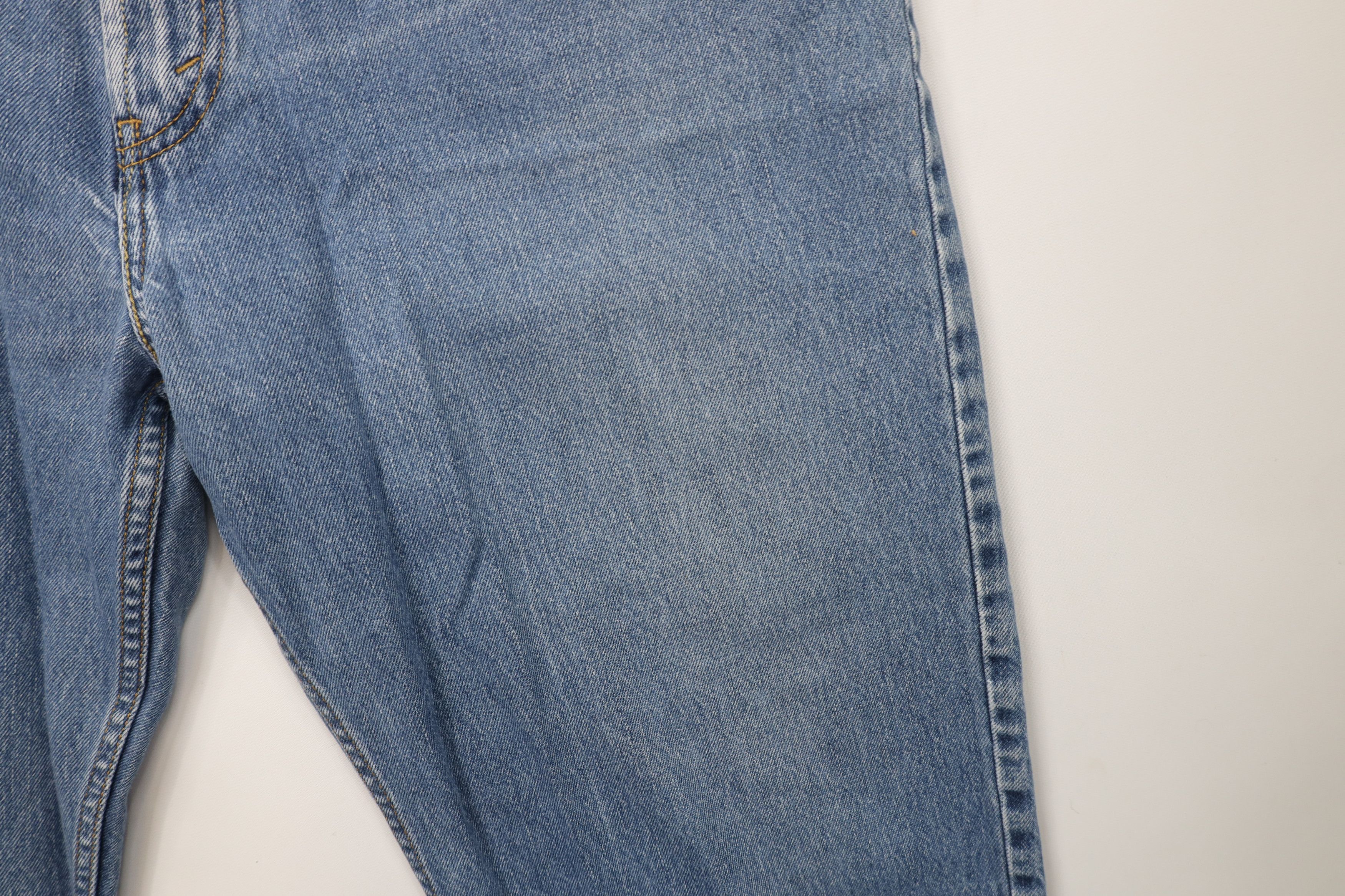Levi's Vintage Y2K Levis 550 Relaxed Fit Denim Jeans Blue Cotton Size US 42 / EU 58 - 5 Thumbnail