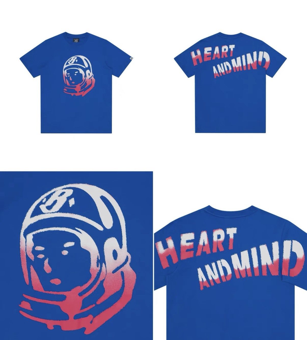 Billionaire Boys Club Short Sleeve T-Shirt Blue Billionaire Boys Club Size US XL / EU 56 / 4 - 2 Thumbnail