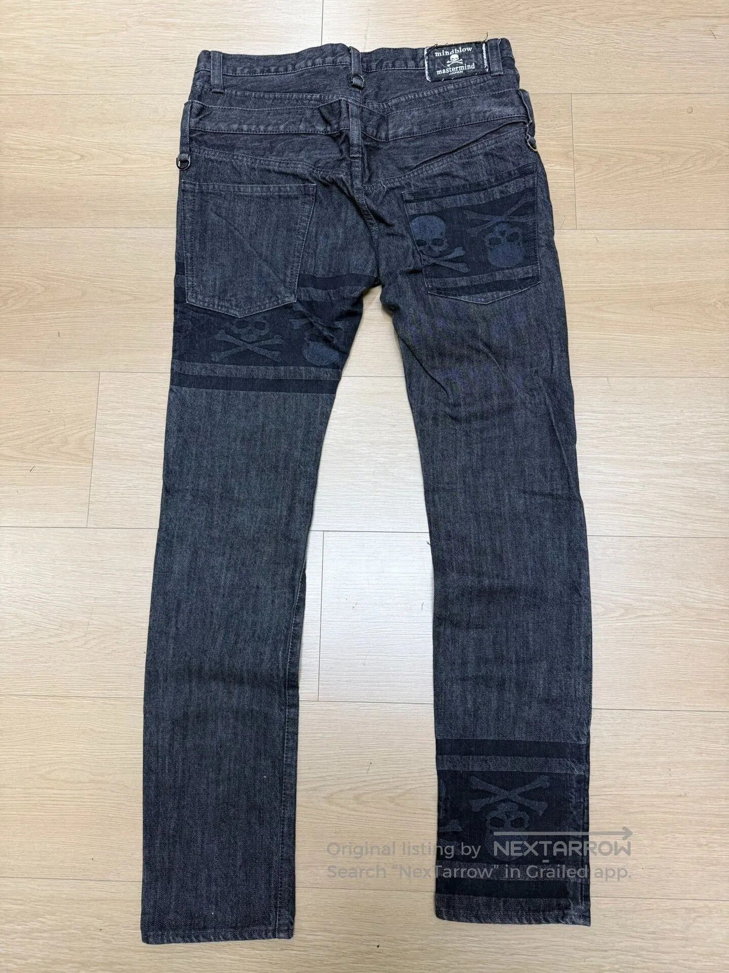 Mastermind Japan Mastermind Japan 12AW Double Waist Jeans. Size US 29 - 1 Thumbnail