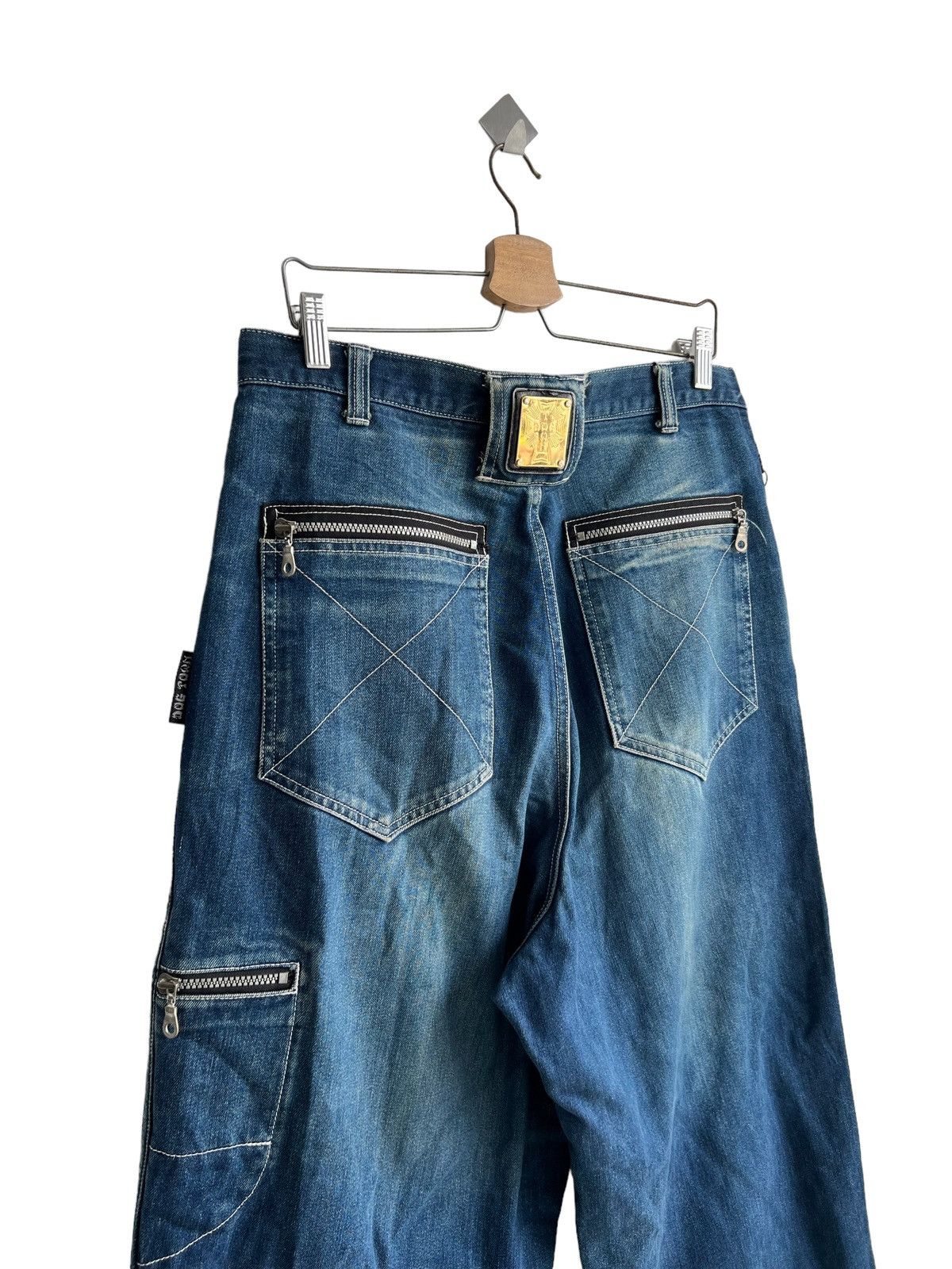 Y2K Dogtown 🇺🇸 Plate Logo Skater Carpenter Baggy Denim Jeans