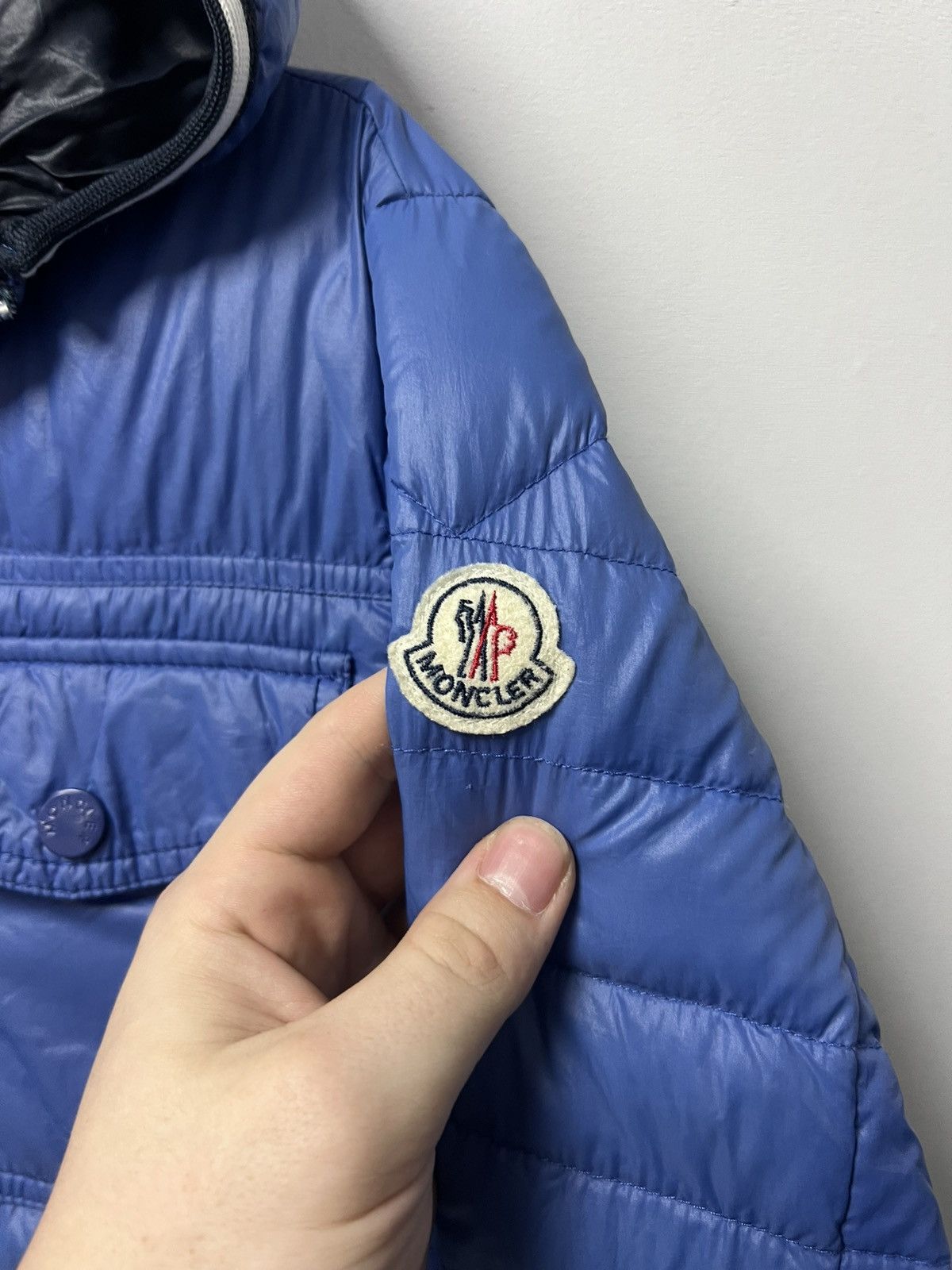 Moncler Moncler Puffer Jacket Blue Size US S / EU 44-46 / 1 - 3 Thumbnail