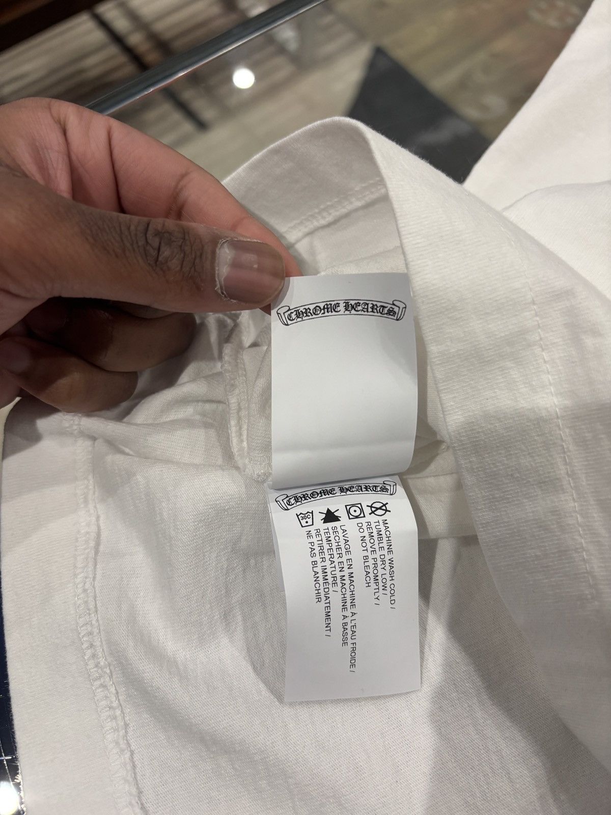 Chrome Hearts Chrome Hearts Grp Y Not Light Work Long Sleeve White Size: M Size US M / EU 48-50 / 2 - 8 Thumbnail