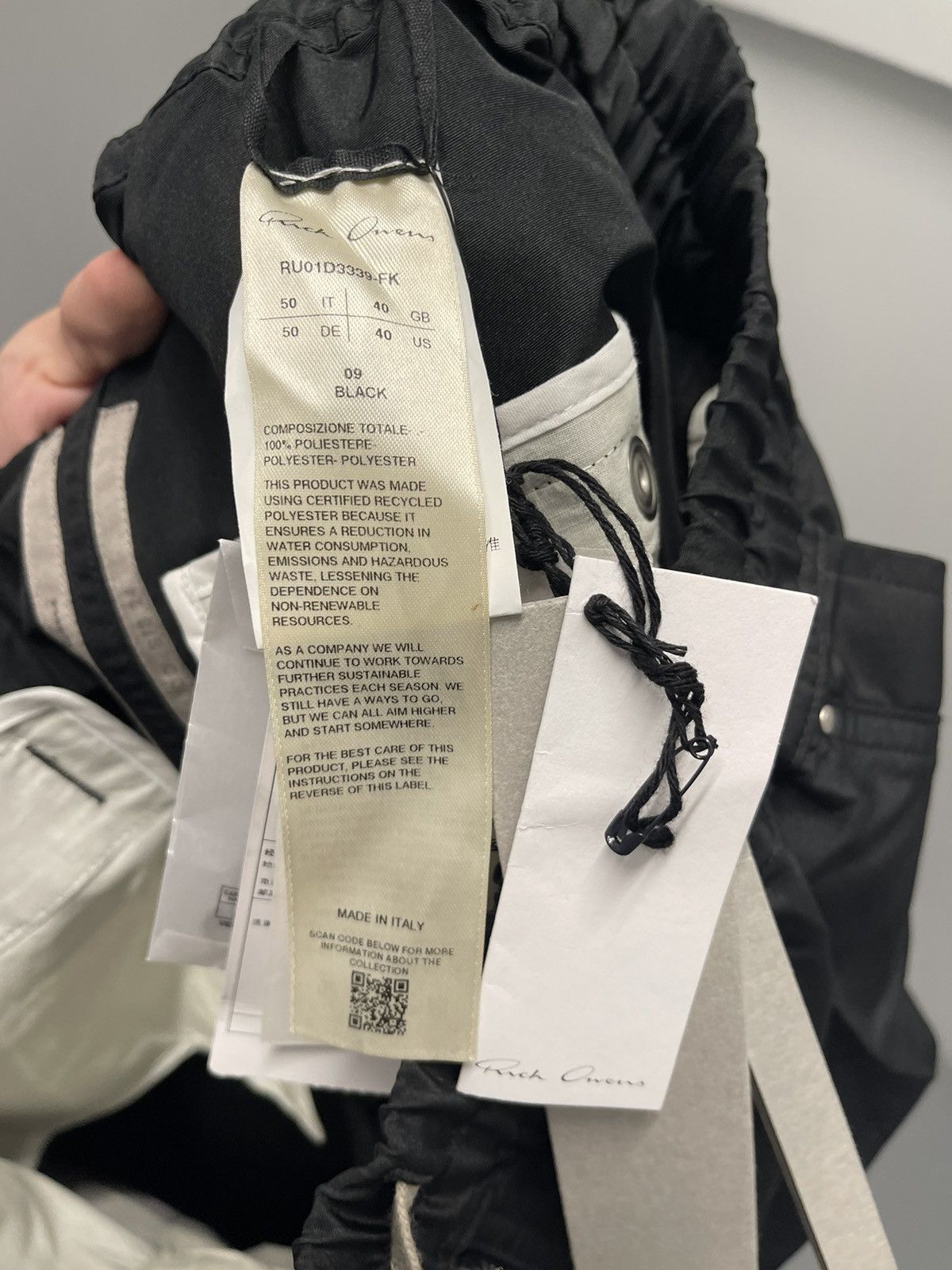 Rick Owens Rick Owens Ss24 mainline Cargo belas Cargo Size US 33 - 6 Thumbnail