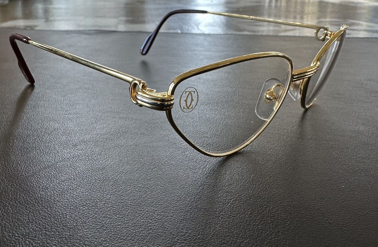 image of Cartier Trinity Glasses in Gold, Men's