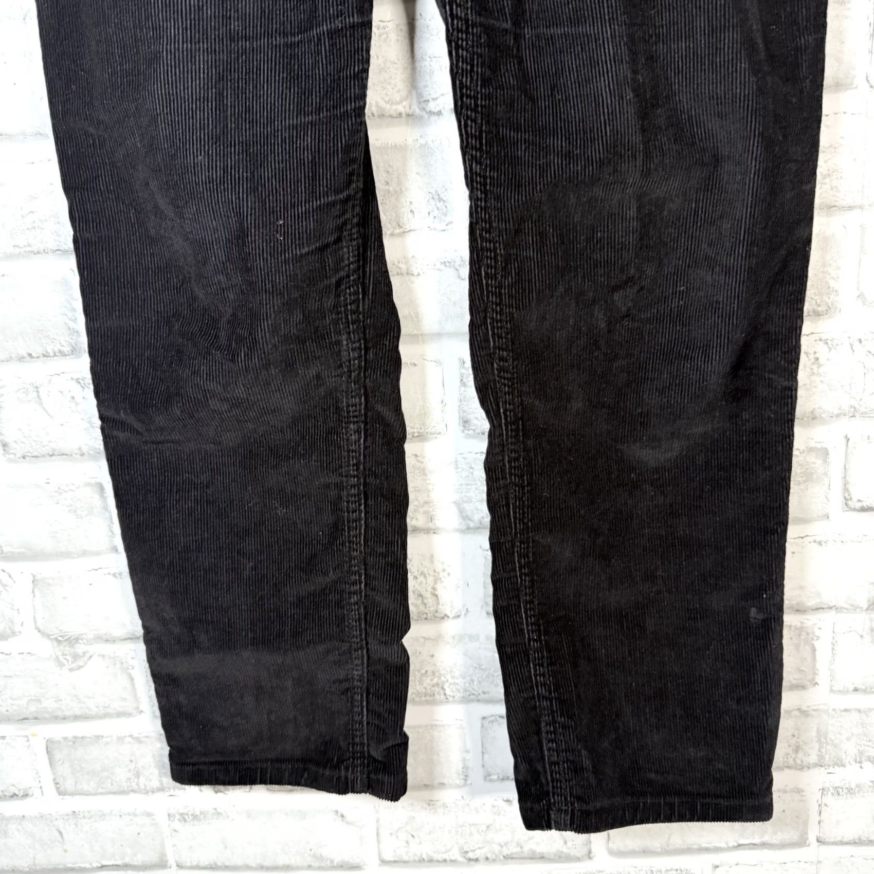 Everlane Everlane Black Corduroy Cotton Crop Pants Womens Size 25 Inseam 26.5in Corduroy Cropped Pants Women 25 26.5in Size 42" / US 20 - 3 Thumbnail