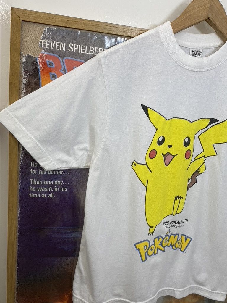 Pokemon 2000 Vintage Nintendo Pokemon Pikachu Promo T Shirt Size US XS / EU 42 / 0 - 4 Thumbnail