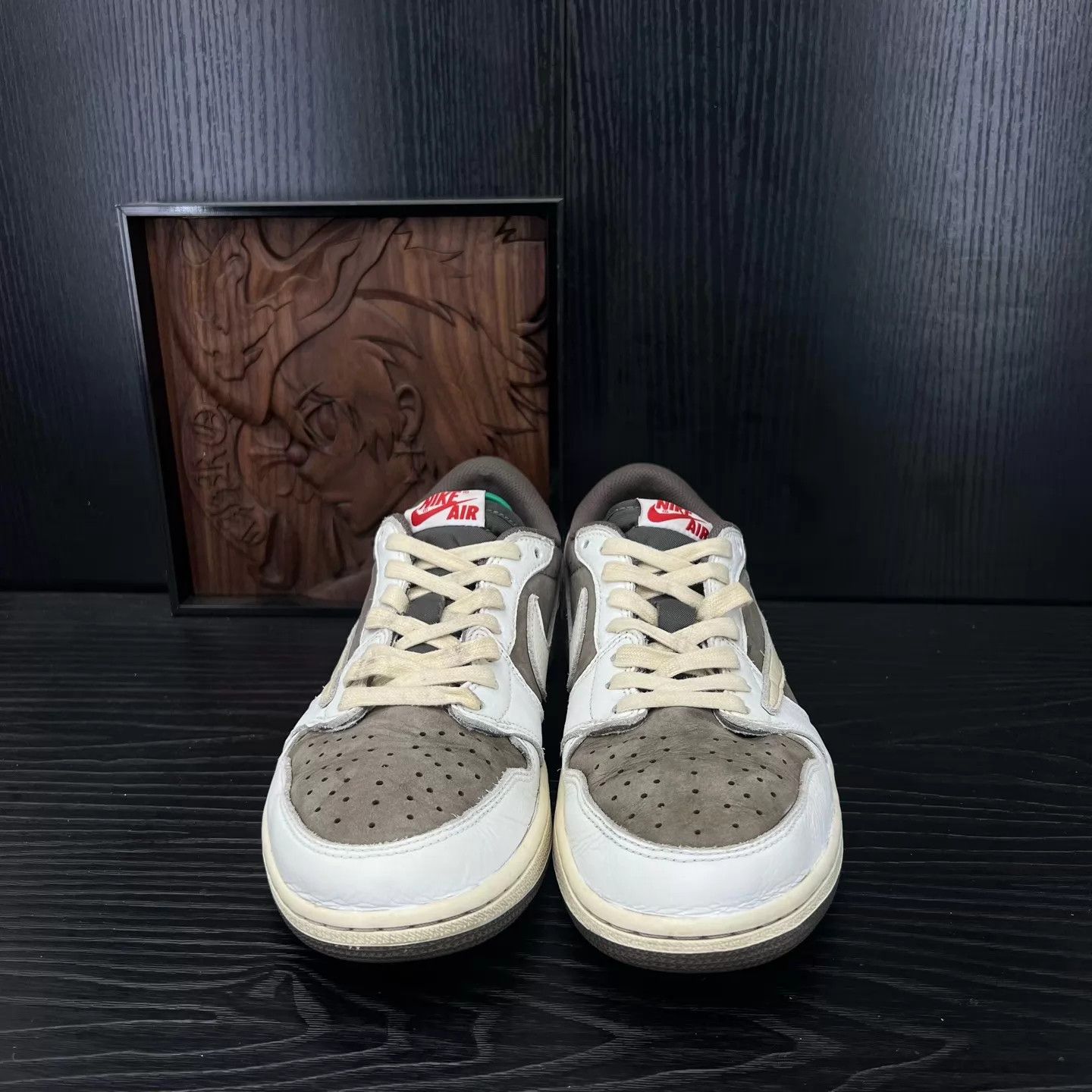 Travis Scott Jordan 1 Low TS Mocha Baroque Size 42 OG Box Size US 9 / EU 42 - 4 Thumbnail