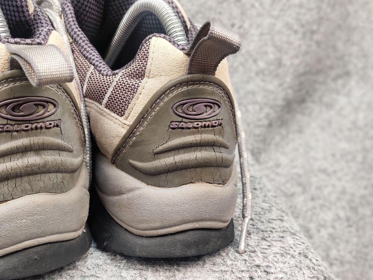 Salomon Vintage Salomon Contagrip sneakers Hiking Trail Shoes Oakley Size US 5.5 / IT 35.5 - 19 Thumbnail