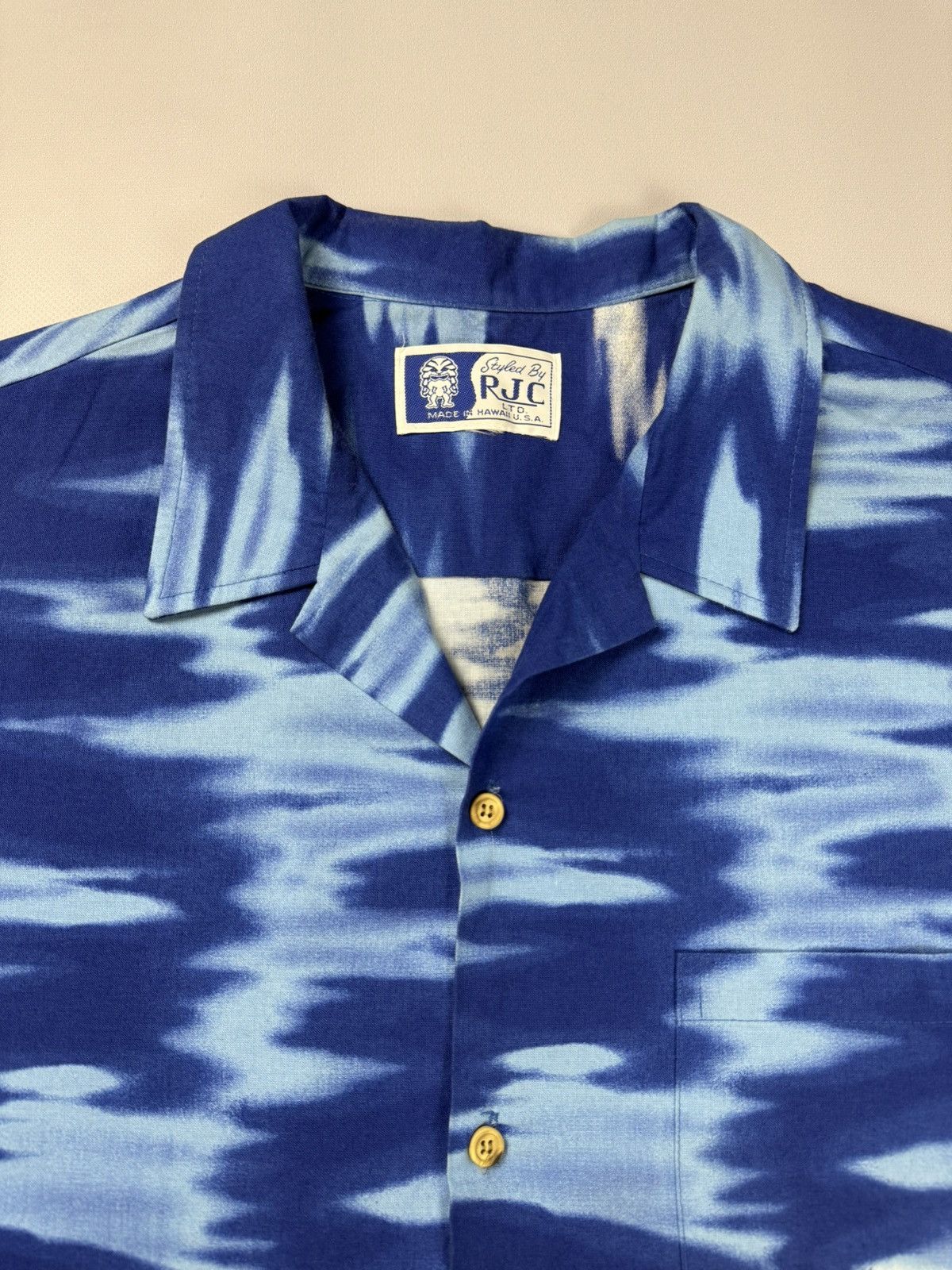 Vintage RJC Made in USA Hawaiian Floral Surf Button Up Shirt Mens XL Size US XL / EU 56 / 4 - 12 Thumbnail