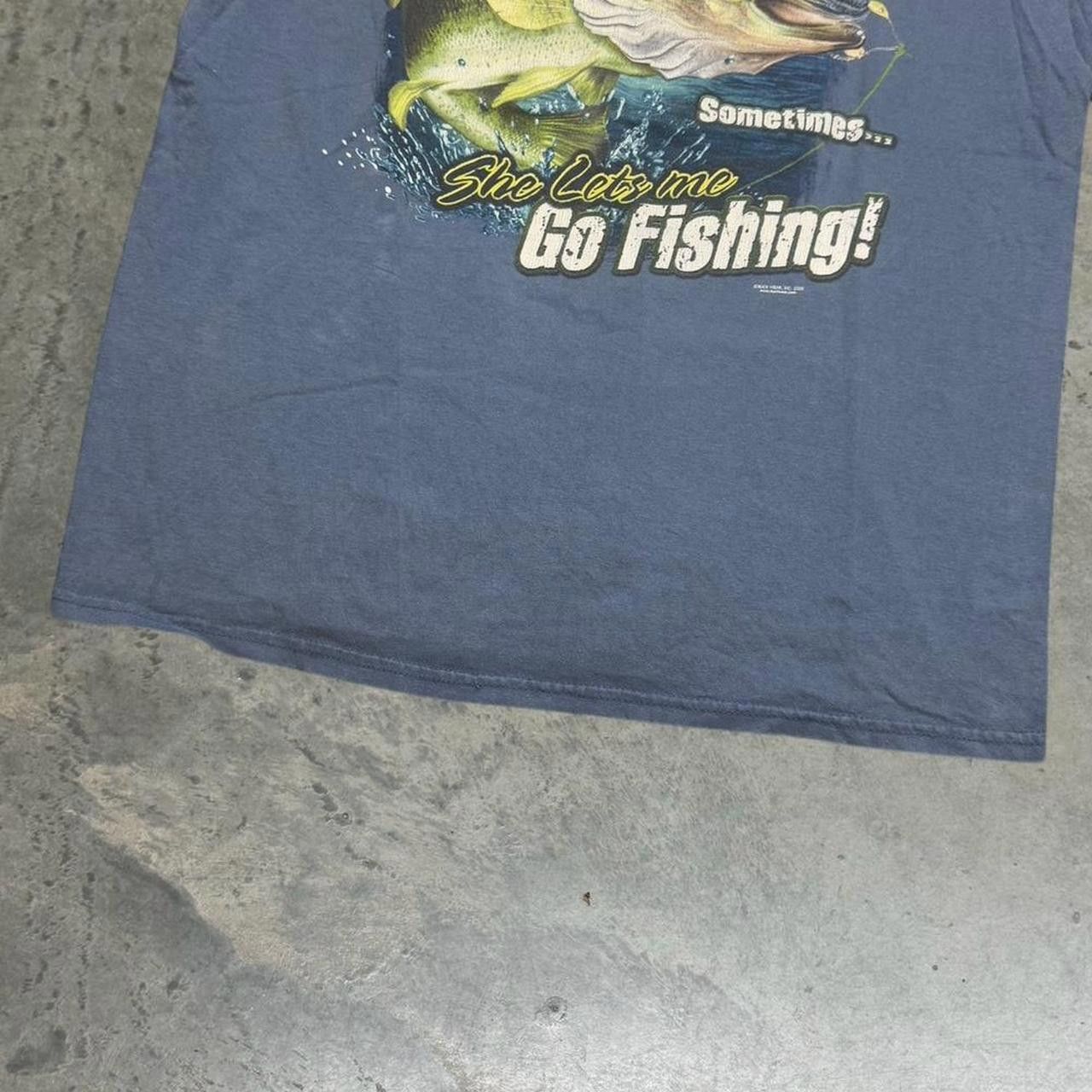 Japanese Brand × Vintage Vintage Y2K “I’ve Got a Largemouth Bass at Home…" T-Shirt Size US M / EU 48-50 / 2 - 3 Thumbnail
