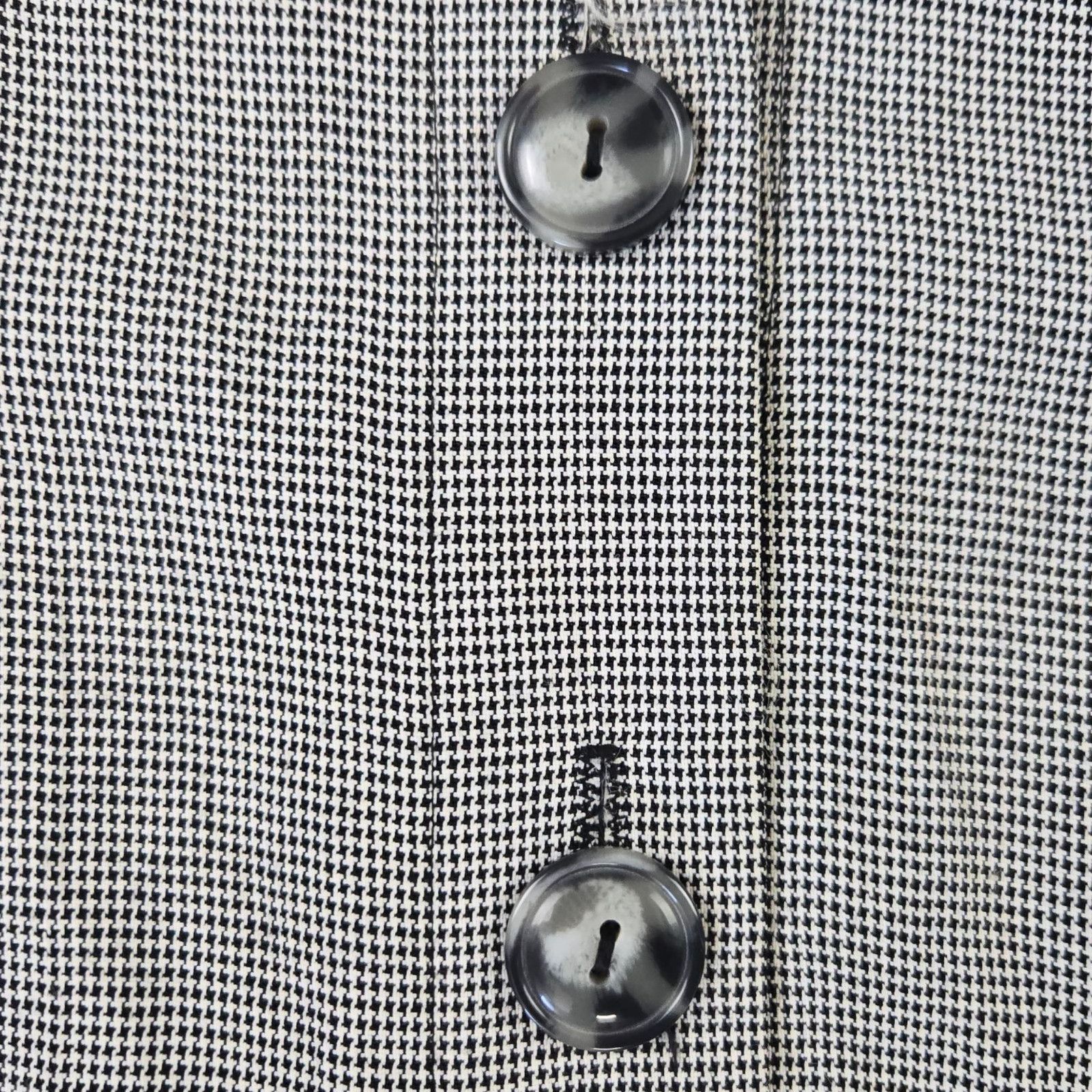 Vintage Vintage Black Mini Houndstooth Blazer Size Medium Size M / US 6-8 / IT 42-44 - 6 Thumbnail