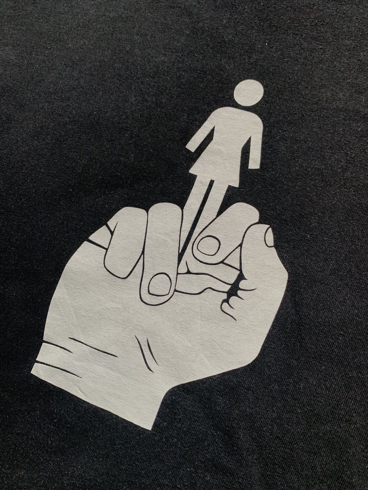 Girl Skateboards × Hook-Ups Y2K Vintage Girl Skateboarding 00s Middle finger Size US L / EU 52-54 / 3 - 3 Thumbnail