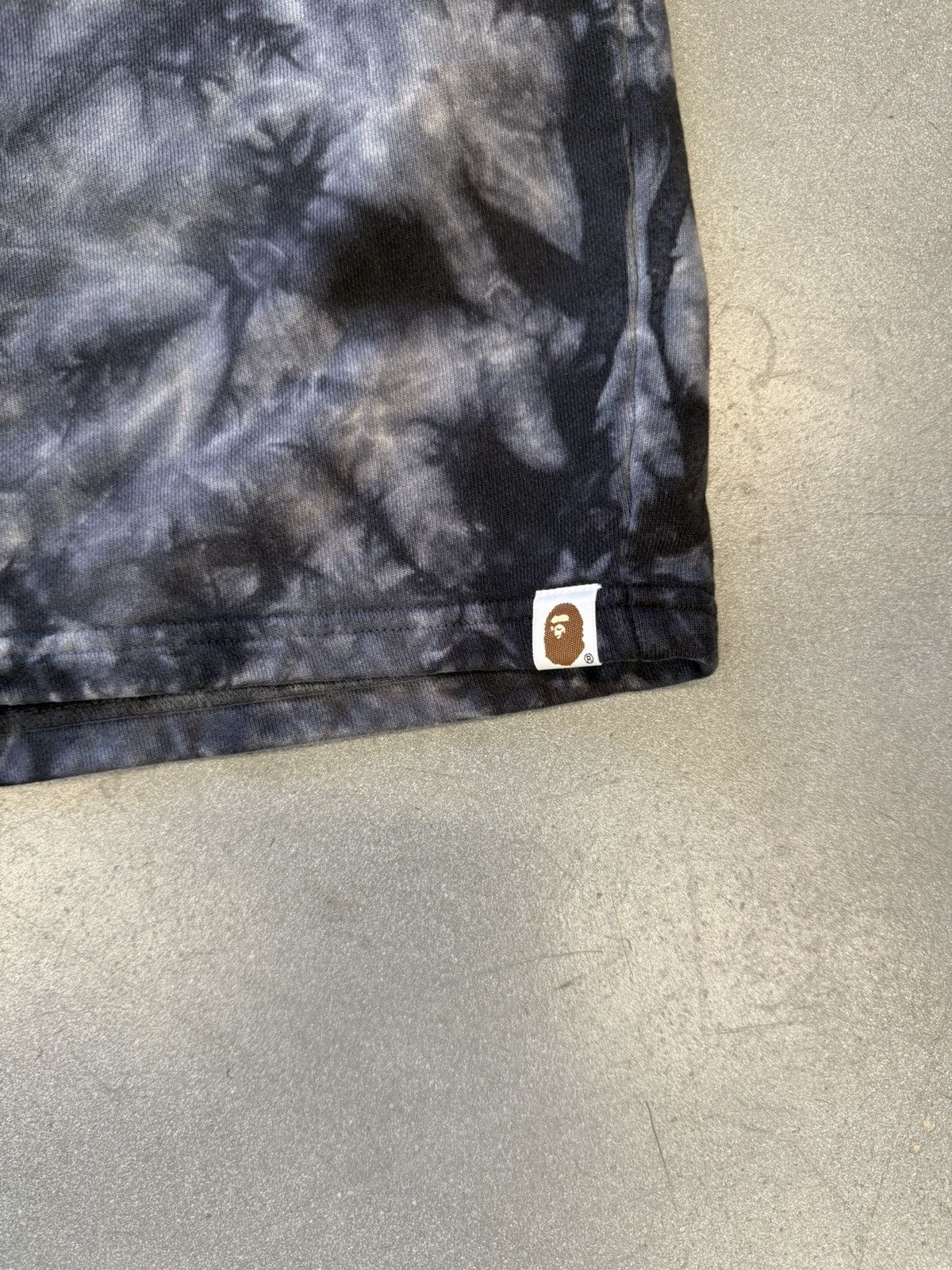Bape Bape Tie Dye Shark Sweat Shorts Size US 36 / EU 52 - 5 Thumbnail