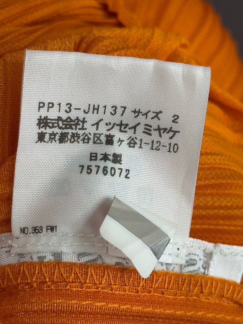 Issey Miyake Issey Miyake size:2 Orange pleated dress Size S / US 4 / IT 40 - 5 Thumbnail