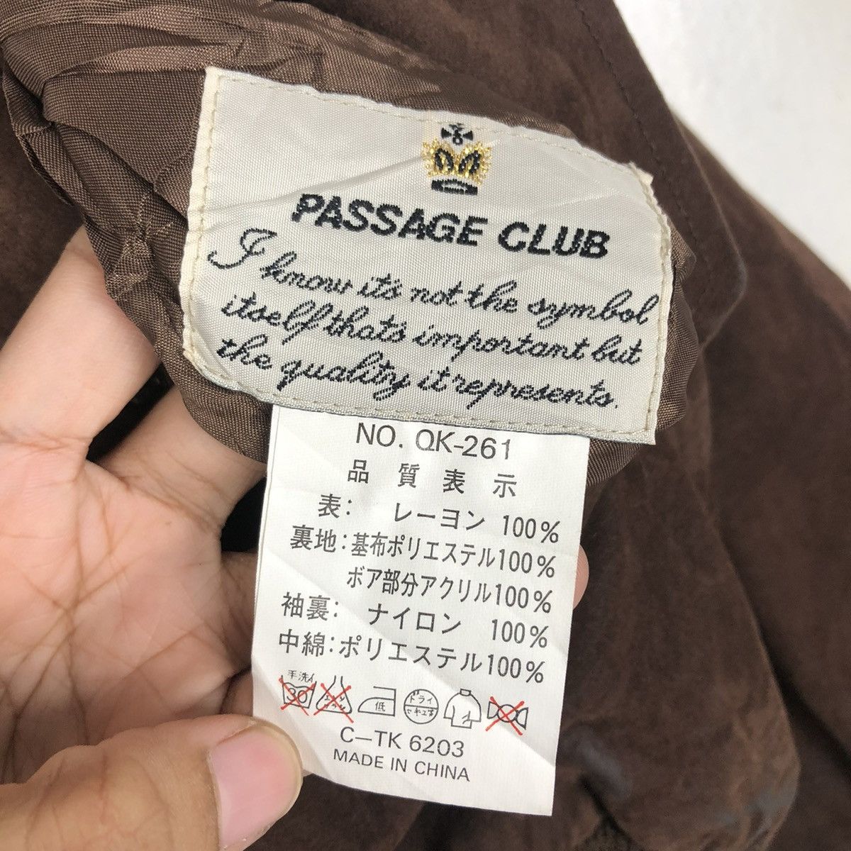 Japanese Brand 📌VINTAGE BIKER BOMBER JACKET PASSAGE CLUB ISSEY MIYAKE Size US M / EU 48-50 / 2 - 20 Thumbnail
