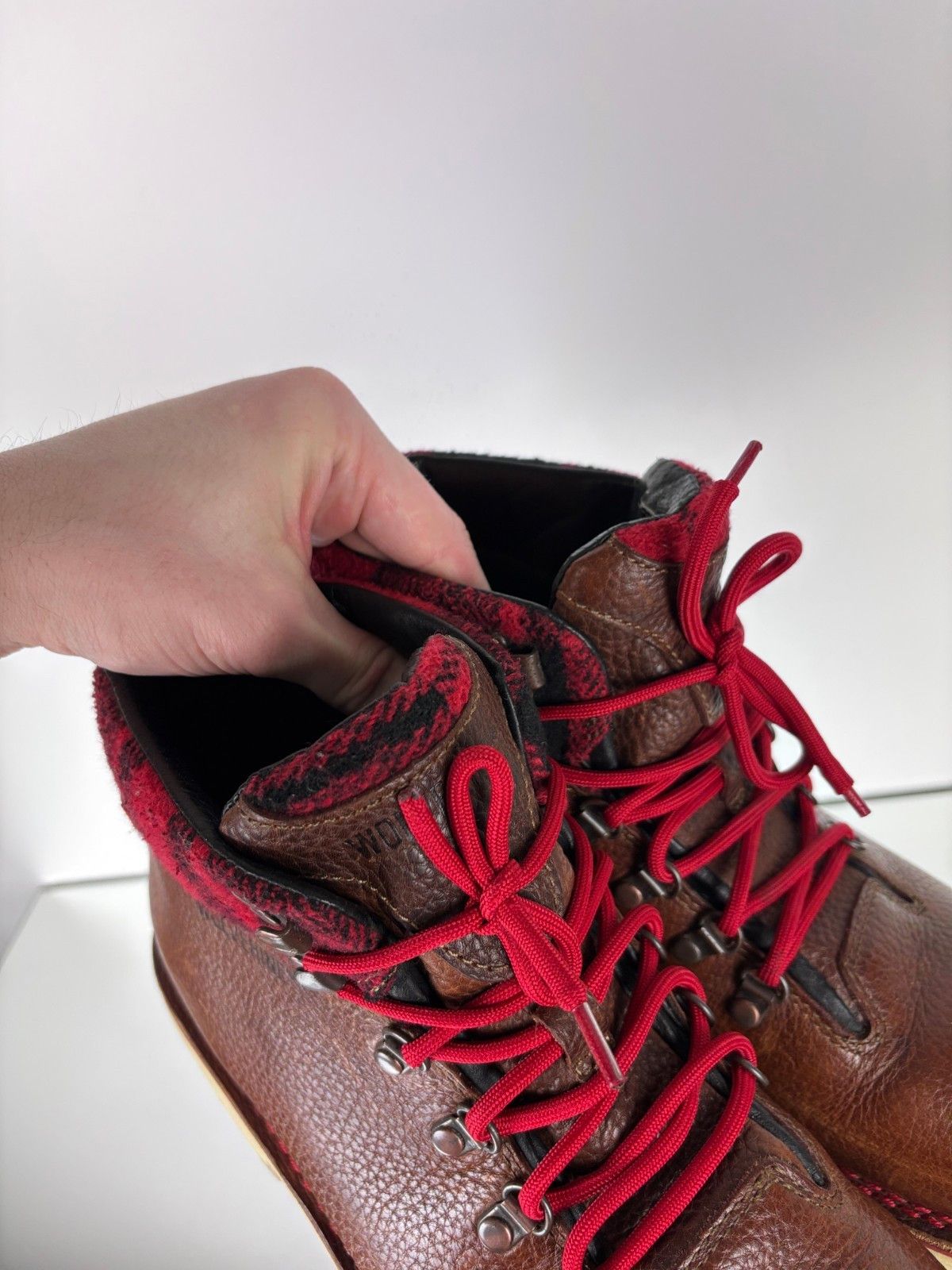 Wolverine Wolverine Lace Up Leather Boots Brown Size US 11 / EU 44 Size US 11 / EU 44 - 7 Thumbnail