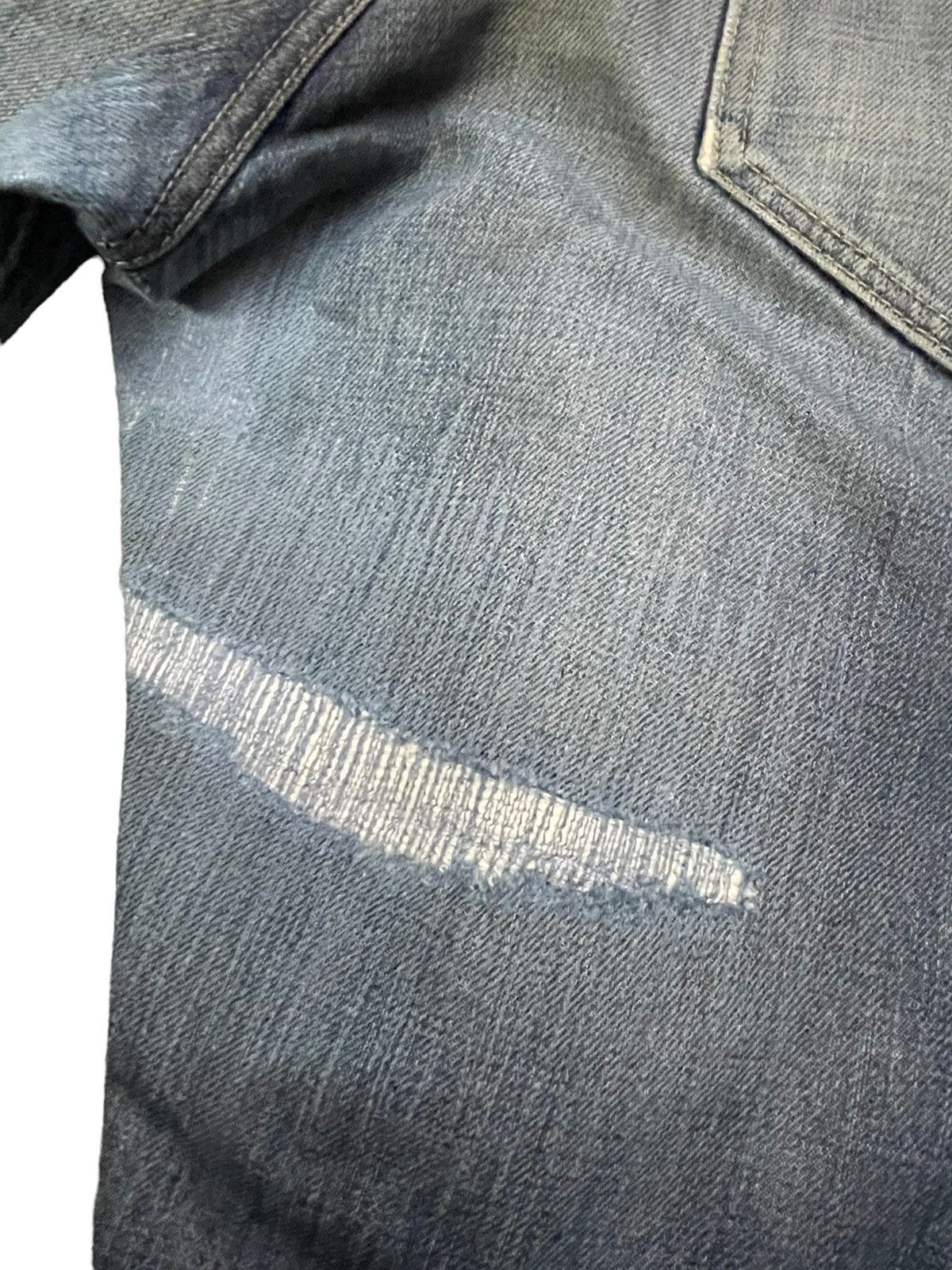 Japanese Brand × Vintage Vintage Blue Way Selvedge Distresed Denim Size US 33 - 11 Thumbnail