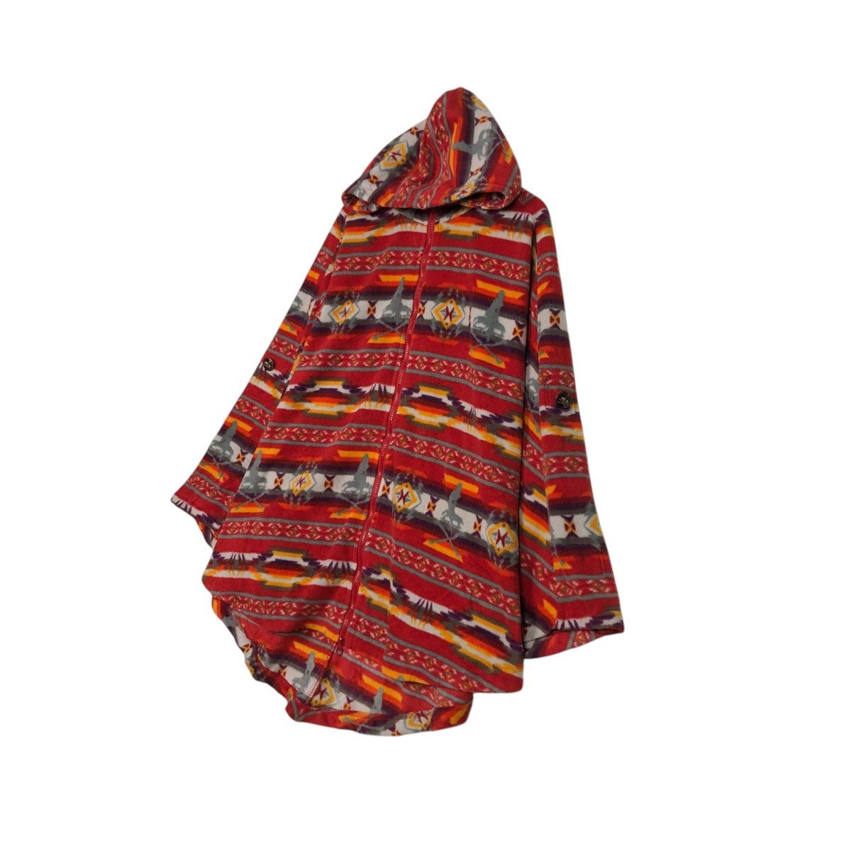 Hysteric Glamour 🔥RICH RED FULL PRINT DESIGN CLOAKS HYSTERIC GLAMOUR Size US L / EU 52-54 / 3 - 4 Thumbnail