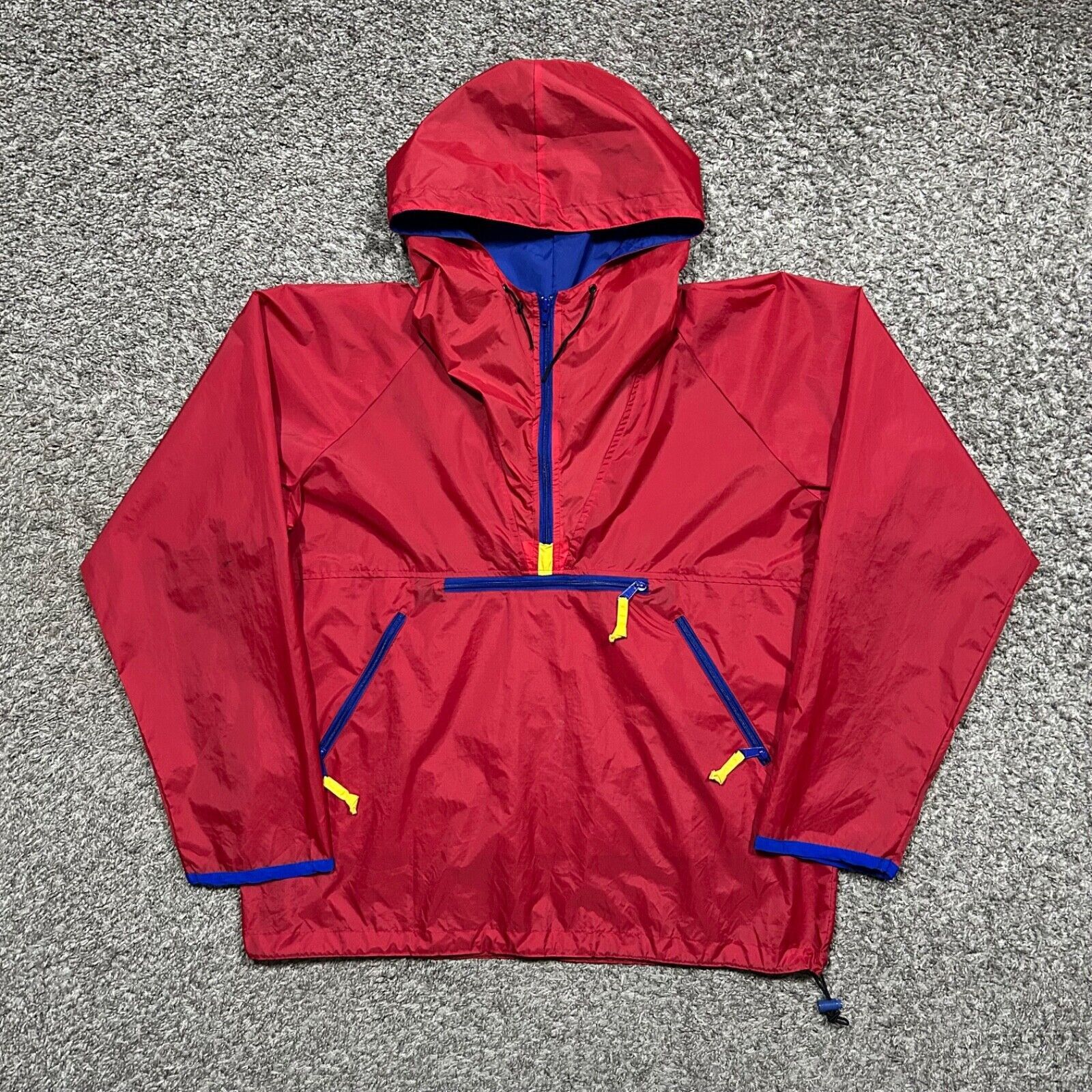 Sierra Designs × Vintage Vintage Nylon Windbreaker Anorak Jacket Half Zip Pullover Size US L / EU 52-54 / 3 - 10 Thumbnail