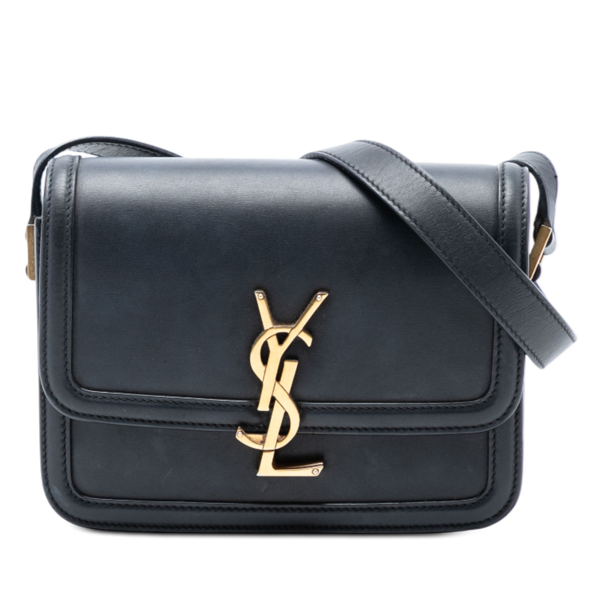 Yves Saint Laurent Yves Saint Laurent Small Calfskin Solferino Satchel In Box Size ONE SIZE - 1 Thumbnail