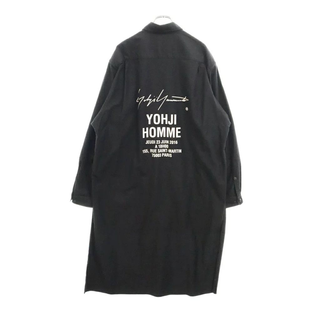 Yohji Yamamoto Yohji Yamamoto POUR HOMME 17ss collection long blouse Size US L / EU 52-54 / 3 - 1 Thumbnail