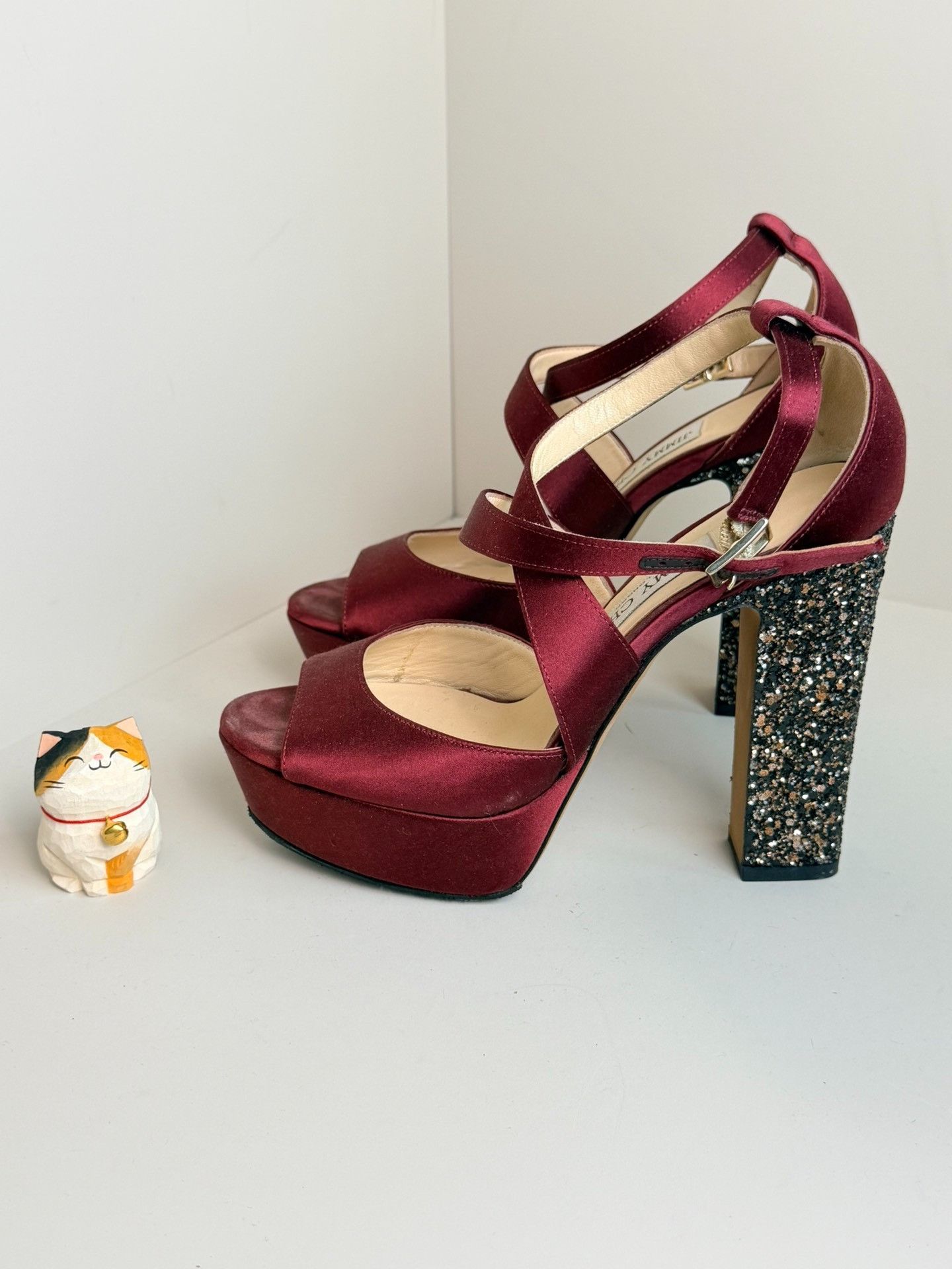 Jimmy Choo Jimmy Choo Waterproof Purple Sandals us_6 Women Size US 6 / IT 36 - 1 Thumbnail