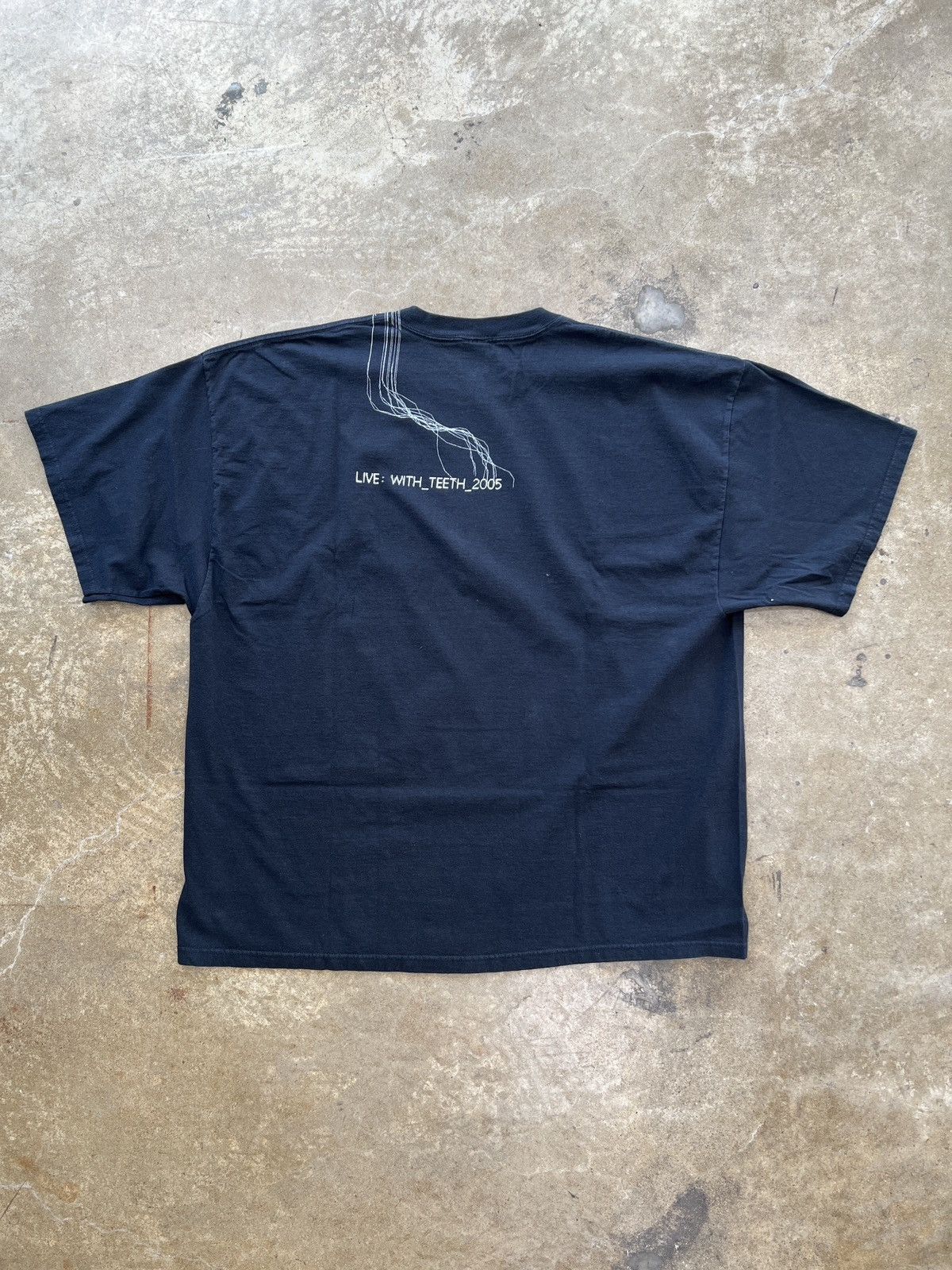 Band Tees Vintage 00s 2005 Nine Inch Nails With Teeth Tour XXXL 3XL Size US XXL / EU 58 / 5 - 5 Thumbnail