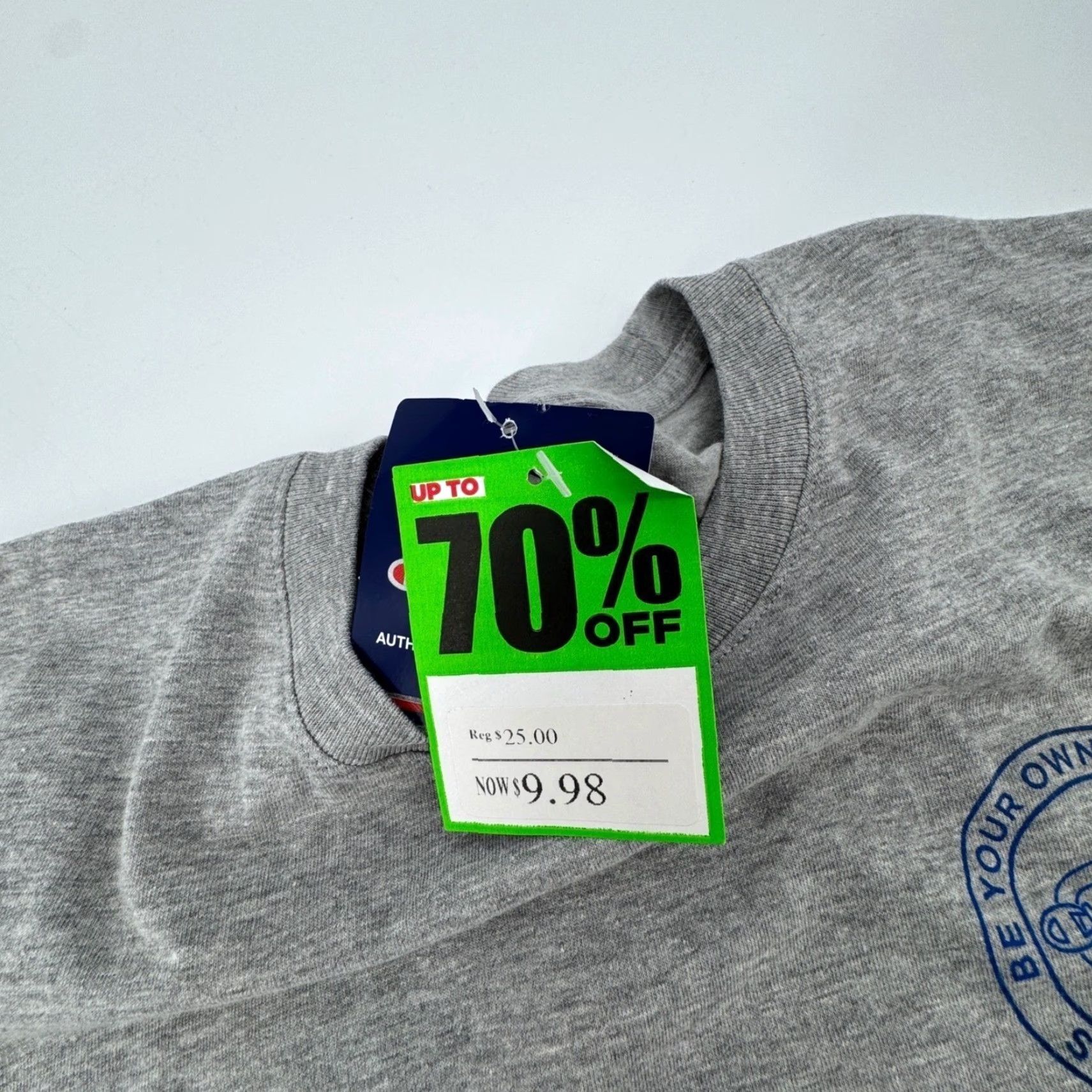 Champion NWT Champion Mens Gray Crew Neck Short Sleeve T Shirt Deadstock Small Size US S / EU 44-46 / 1 - 5 Thumbnail