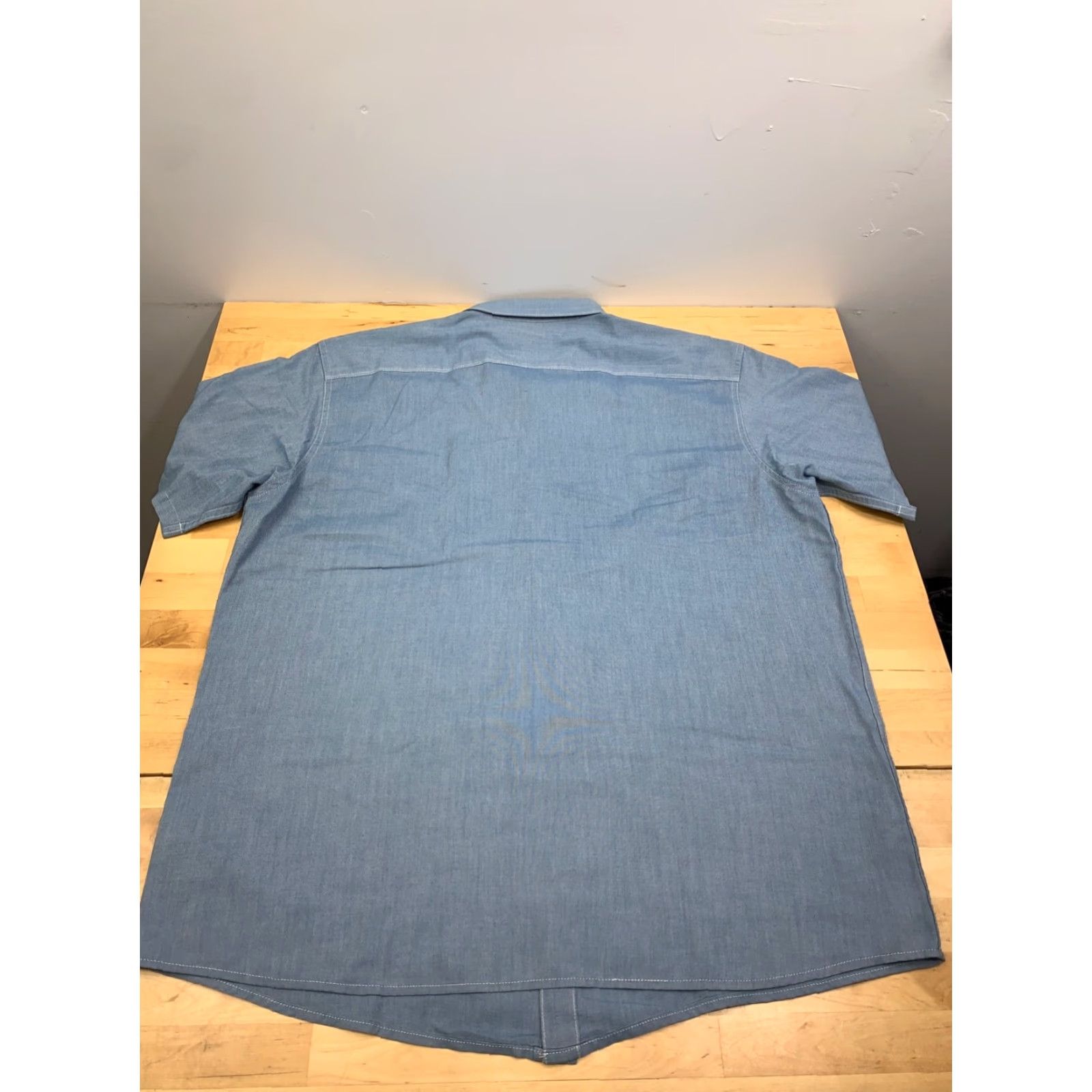 Mountain Hardwear Mountain Hardwear Button Up Shirt Mens XL Blue Casual Short Sleeve Shirt Casual Travel Workwear Outdoor Pockets 11709 Size US XL / EU 56 / 4 - 6 Thumbnail
