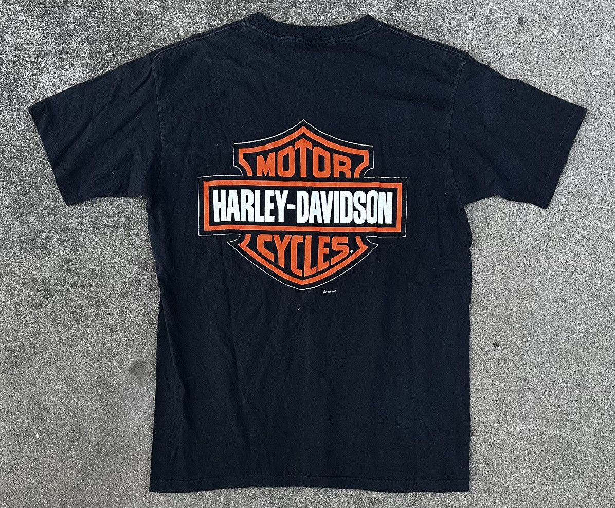 Harley Davidson 1996 Harley Davidson Shirt Large Size US L / EU 52-54 / 3 - 3 Thumbnail