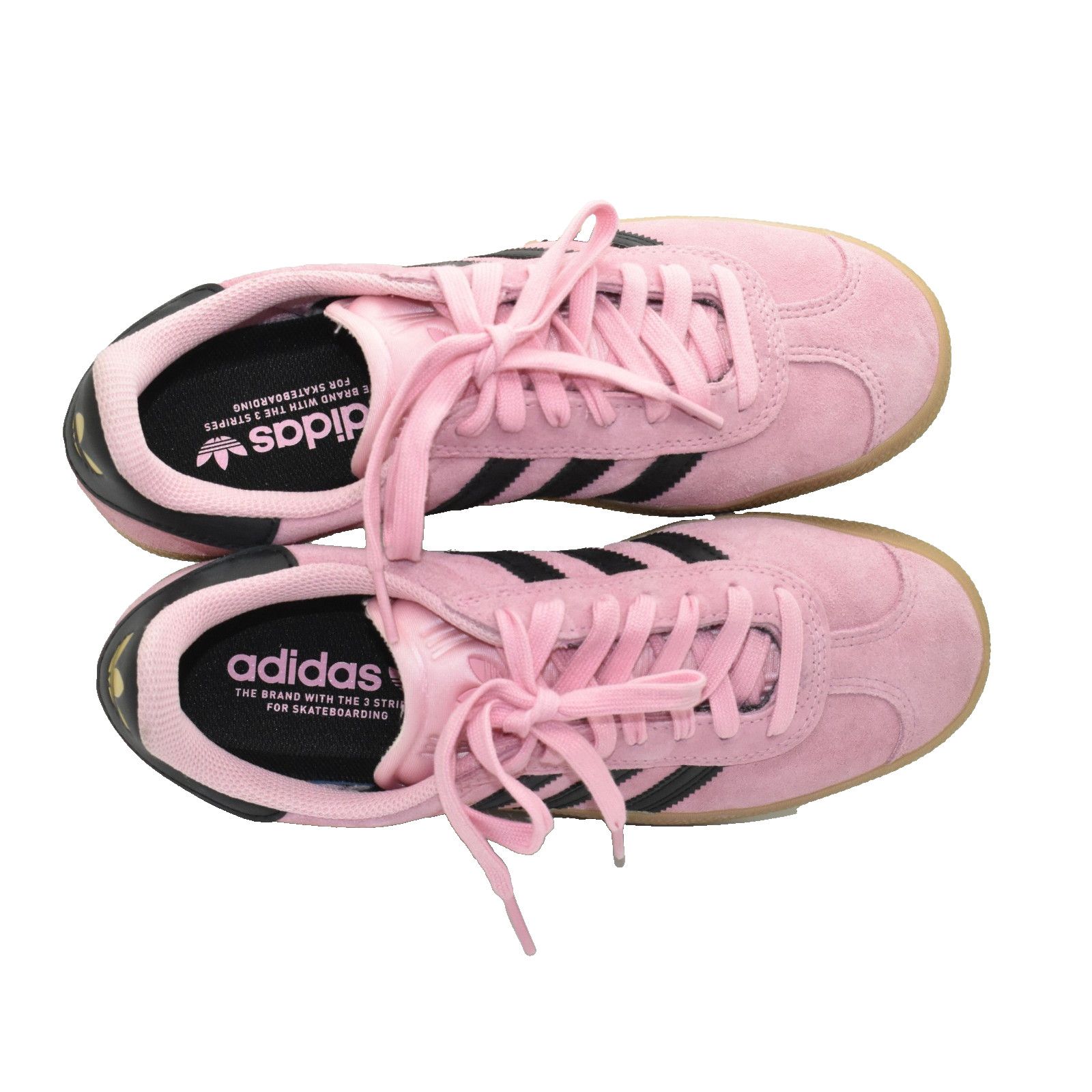 Adidas ADIDAS Gazelle ADV Light Pink/Core Black/Gum Skate Shoes 6.5 Size US 6.5 / EU 39-40 - 3 Thumbnail