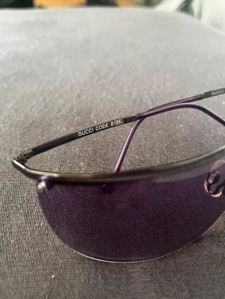 Gucci × Tom Ford × Vintage GUCCI Sunglasses Shield Rimless Wrap Ski Mask Tom Ford Era Size ONE SIZE - 2 Thumbnail