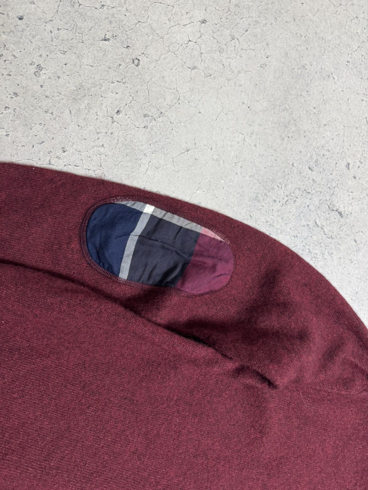Barbour Barbour Burgundy Wool Sweater Casual Size M Size US M / EU 48-50 / 2 - 11 Thumbnail