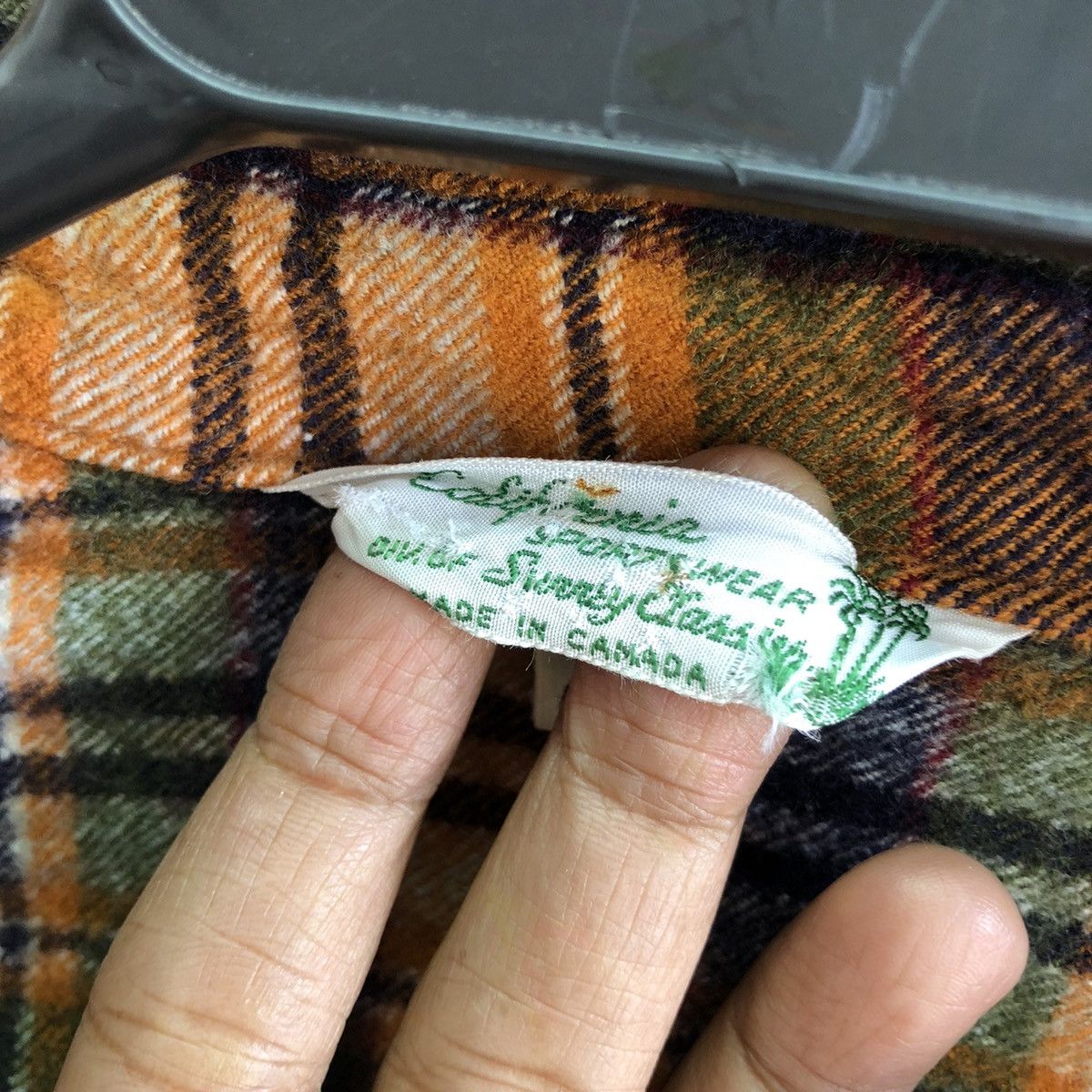 Vintage vintage CALIFORNIA SPORTWEAR wool flannel Size XS / US 0-2 / IT 36-38 - 11 Thumbnail