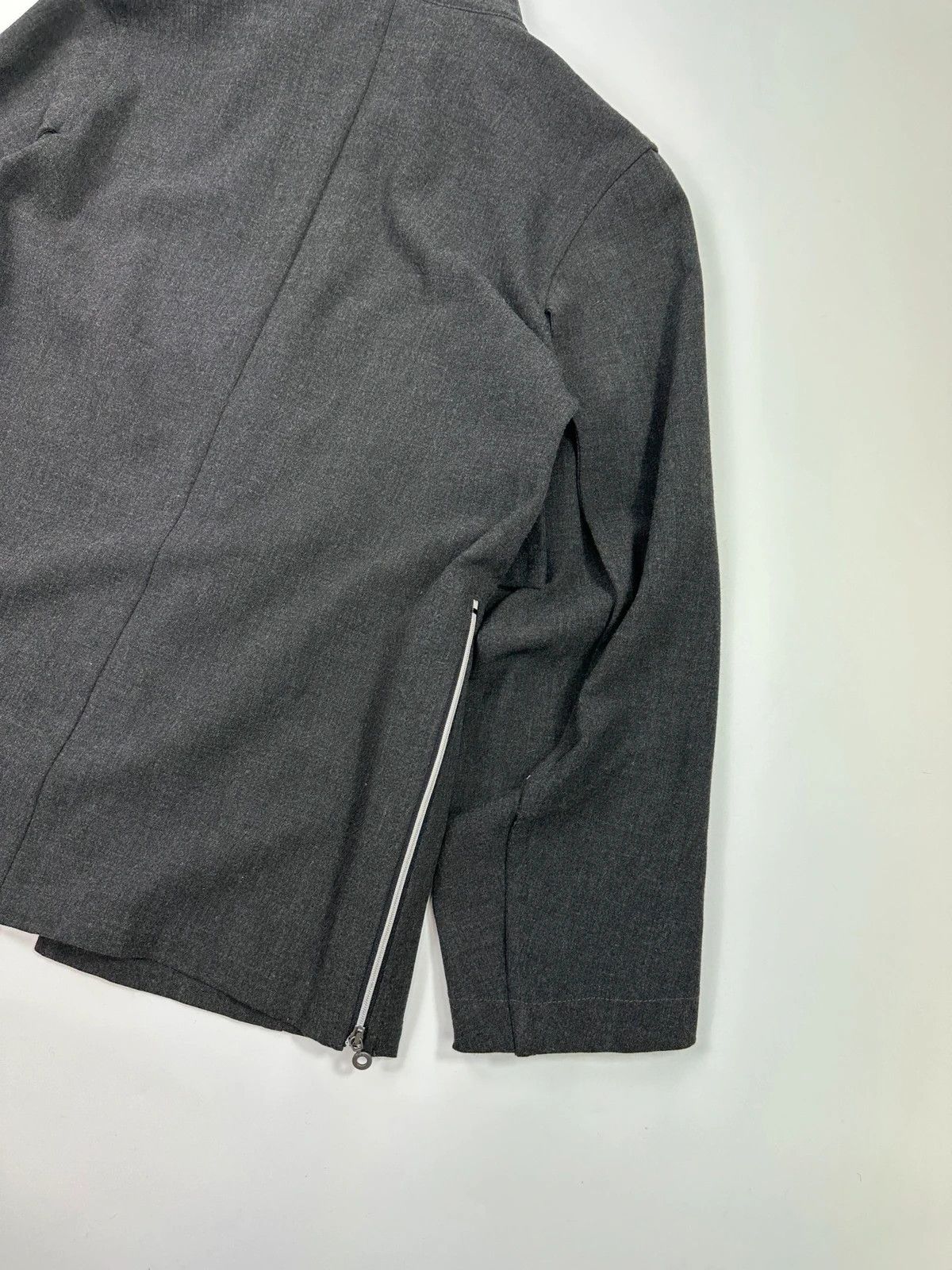 Marithe + Francois Girbaud Marithé + François Girbaud 00’s Grey Tech Jacket Size M / US 6-8 / IT 42-44 - 8 Thumbnail