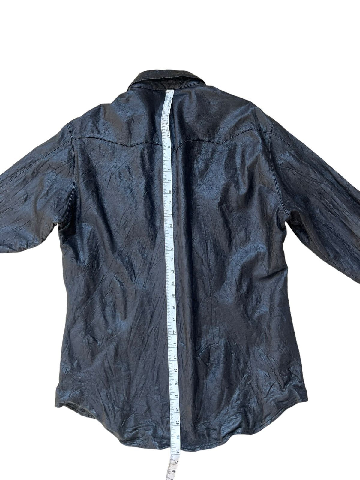 Beams Plus Japan b.P.r Made Fine Sportswear Cow Leather Western Shirt Size US L / EU 52-54 / 3 - 5 Thumbnail