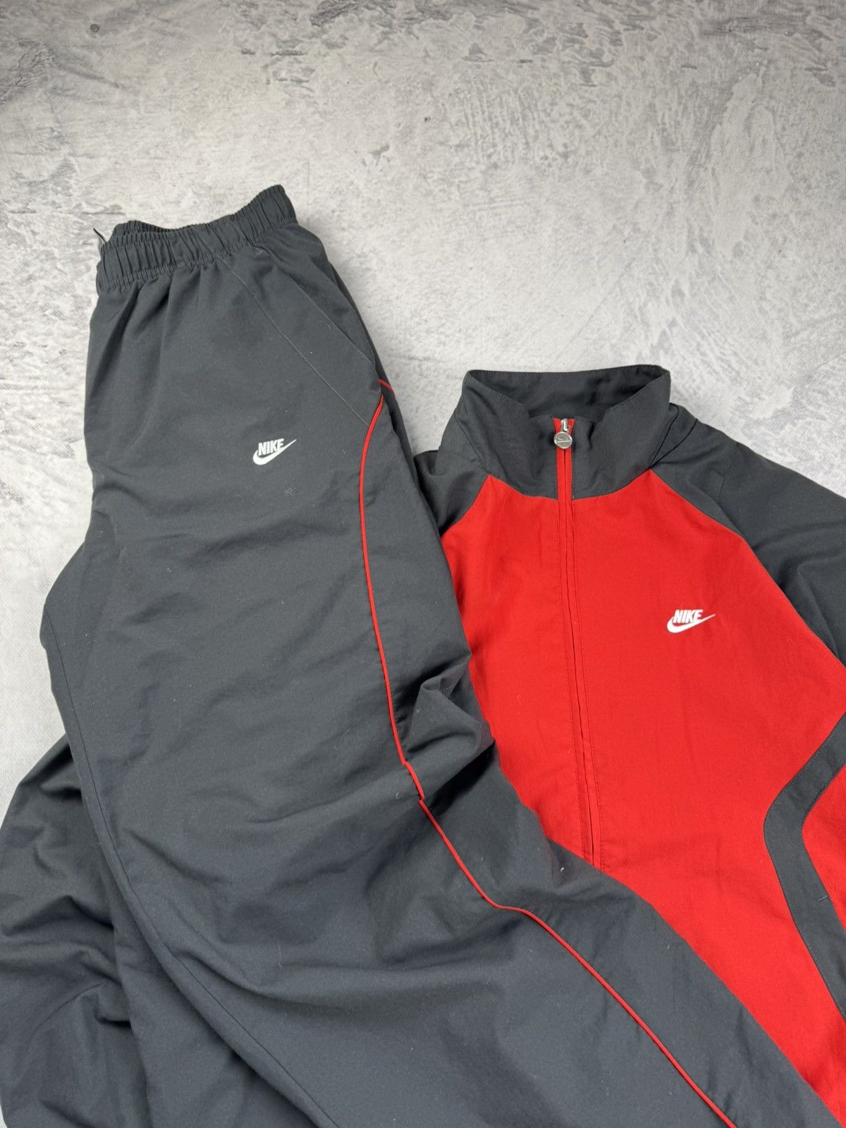 Nike × Vintage NIKE VINTAGE OVERSIZE DRIL TRACK SUIT Y2k Size US M / EU 48-50 / 2 - 6 Thumbnail