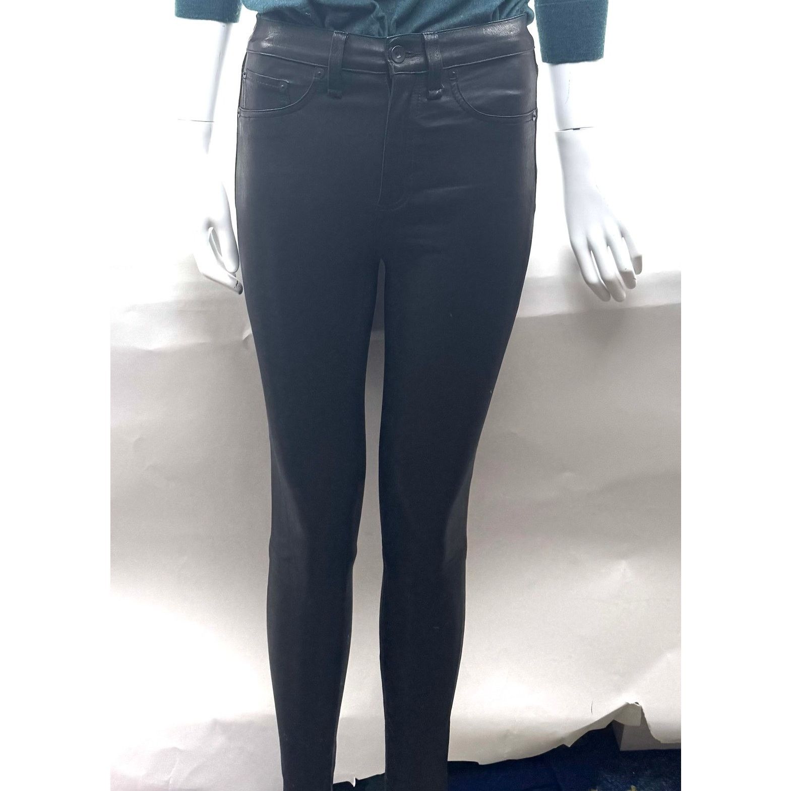 Rag & Bone Women’s Rag & Bone NWOT Black Leather Pants Size 25 Size 25" / US 0 / IT 36 - 1 Thumbnail
