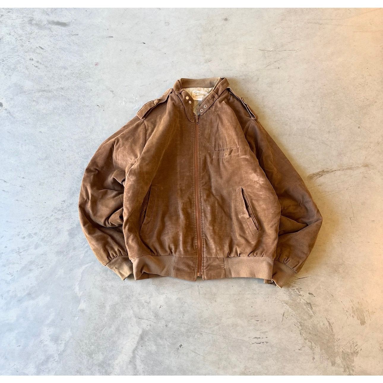 Vintage y2k vintage brown earthtone corduroy bomber jacket Size US L / EU 52-54 / 3 - 1 Thumbnail