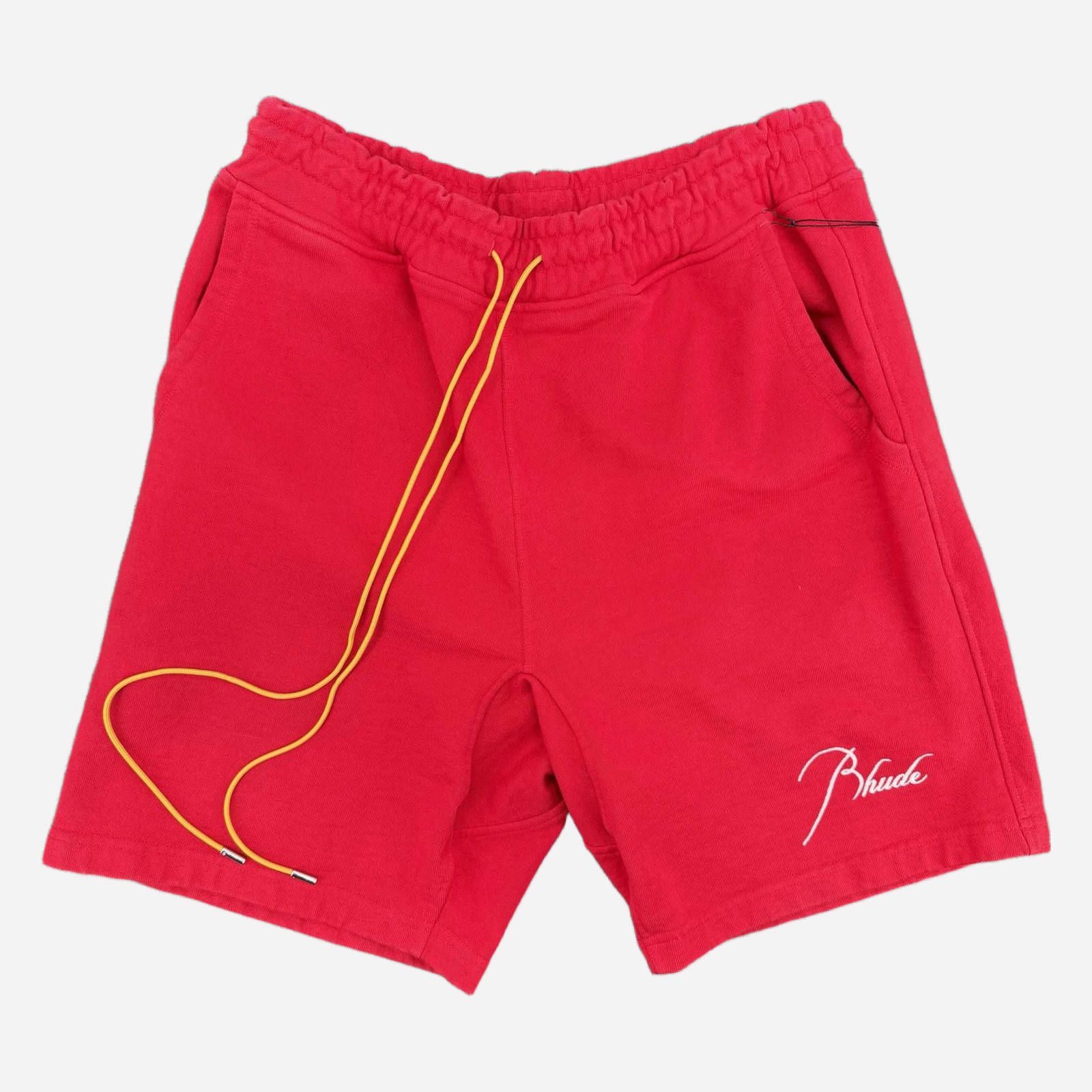 Rhude Rhude Sweat Shorts VTG Red L Size US 34 / EU 50 - 1 Thumbnail