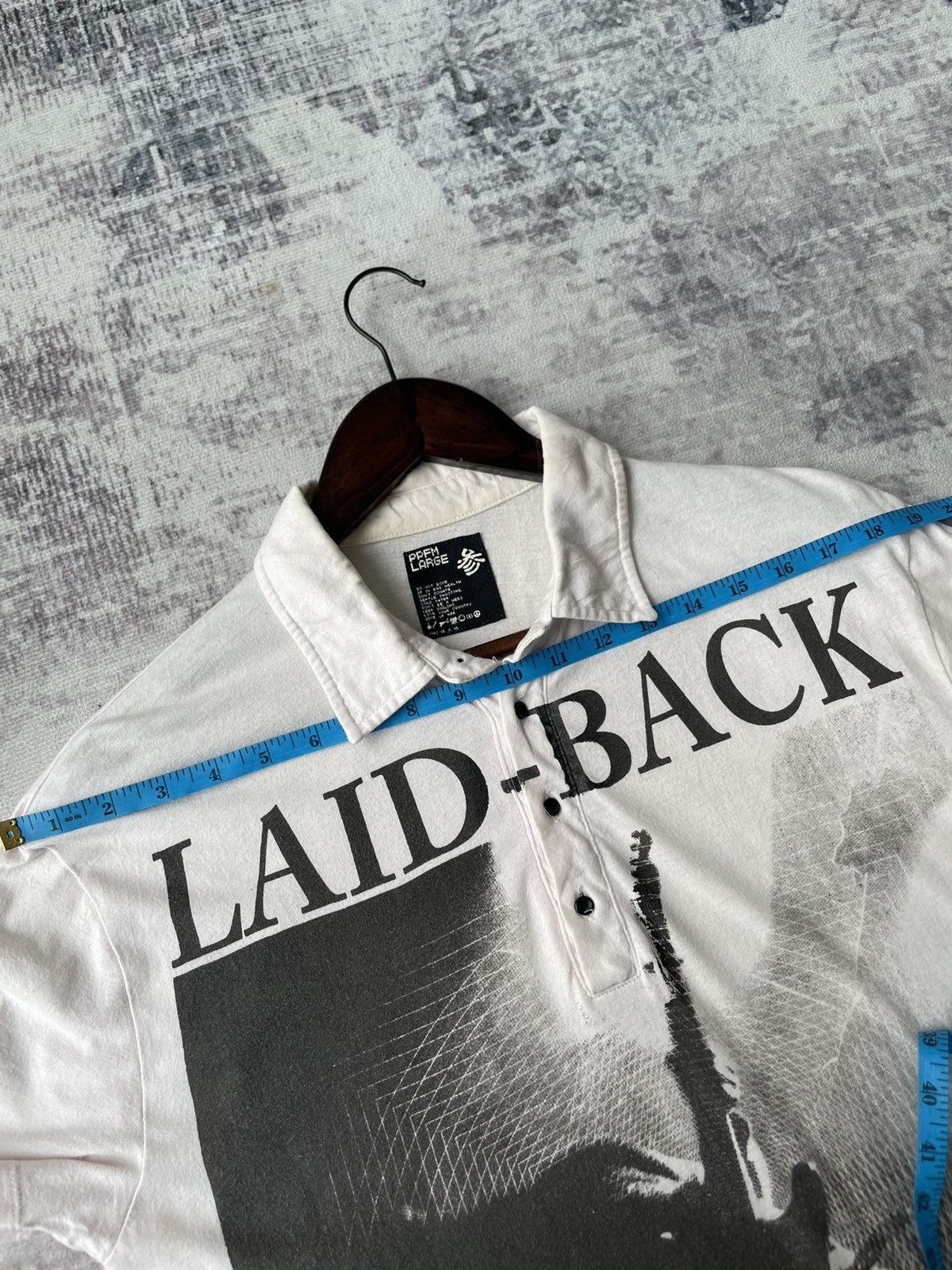 If Six Was Nine PPFM Laid Back Slow Hand Rockstar Polo Tee Shirt Size US L / EU 52-54 / 3 - 9 Thumbnail