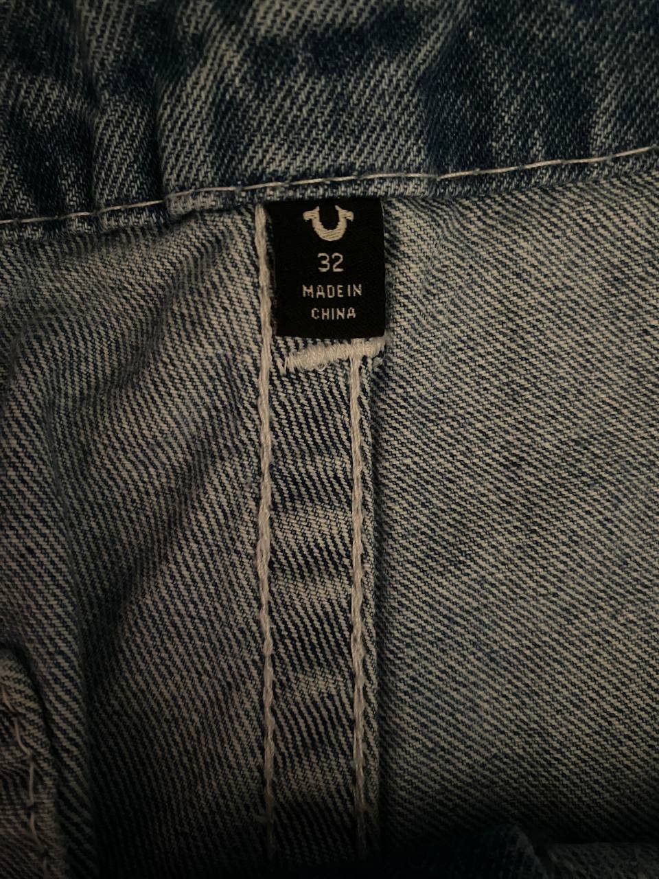 True Religion True Religion Baggy Fray Denim Big TJeans Size US 33 - 5 Thumbnail