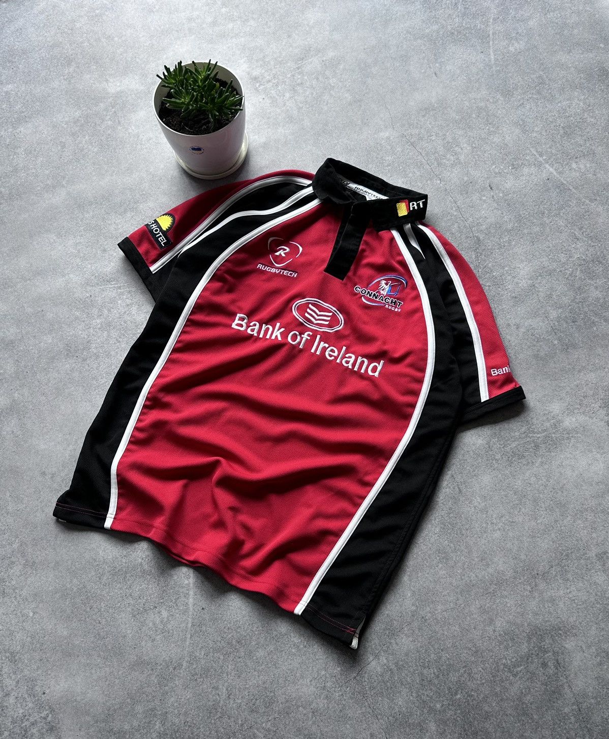 Rugby Ralph Lauren Vintage RugbyTech Bank of Ireland jersey Size US XL / EU 56 / 4 - 1 Thumbnail